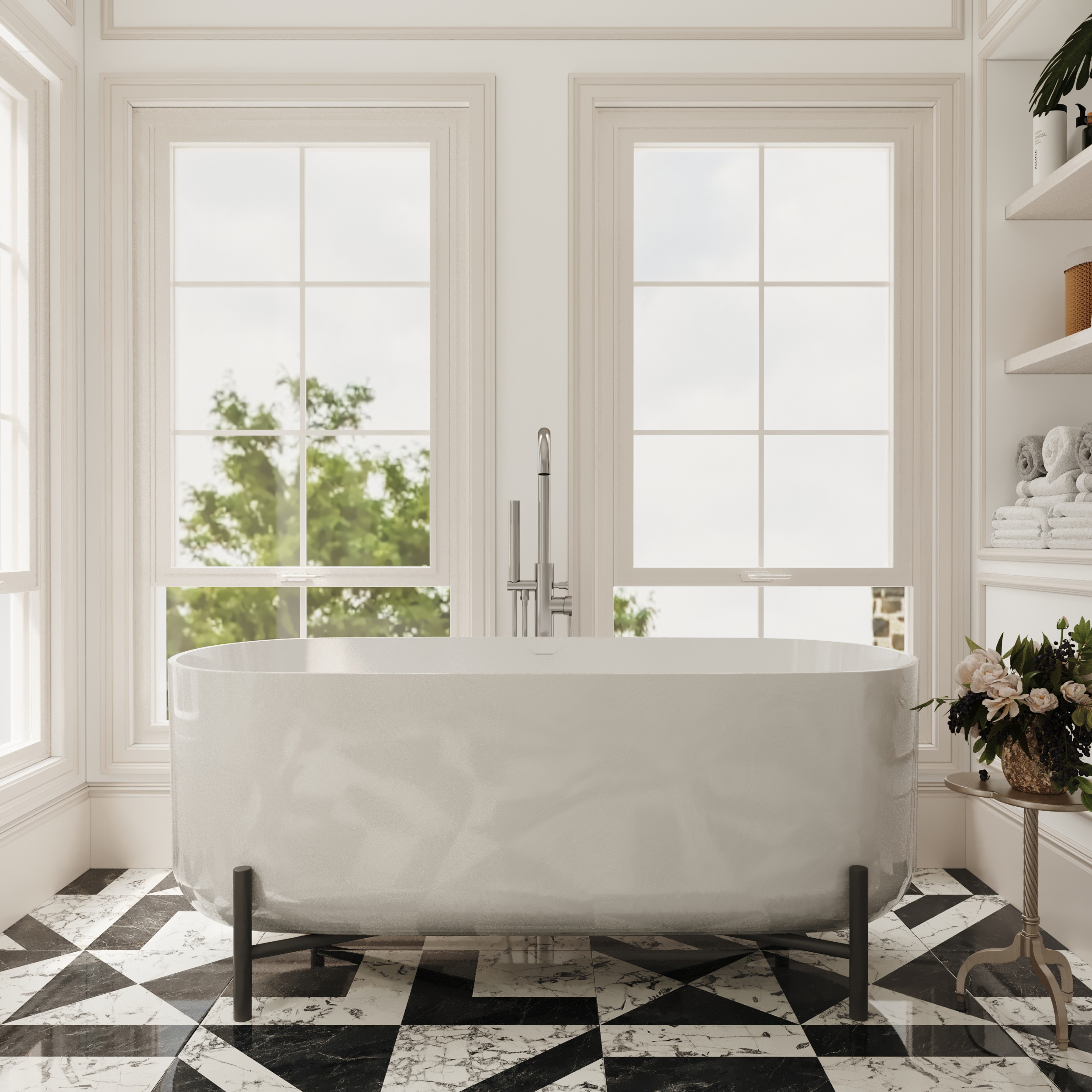 Oval Freestanding Bath