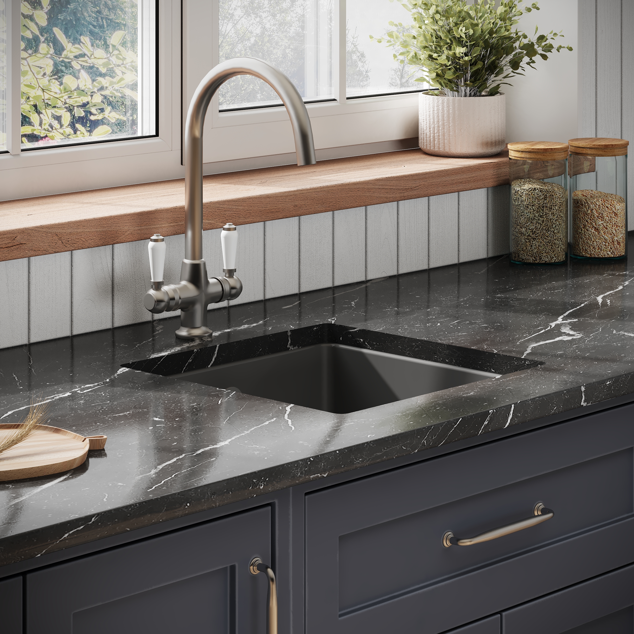 Fireclay Sink Craftsmanship Detail