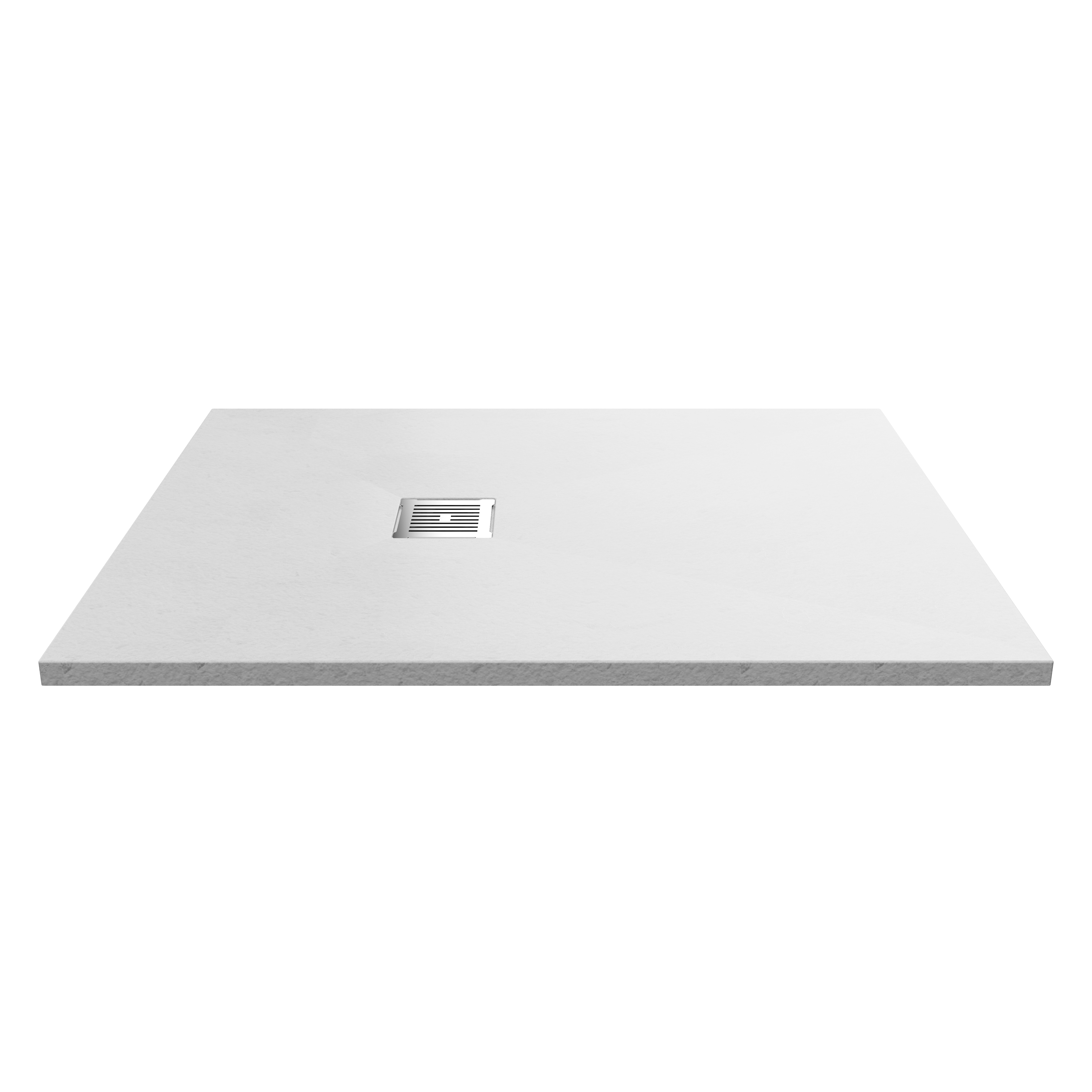Hudson Reed Nuie Rectangular Shower Tray White Slate 1200 x 900mm NLT61024