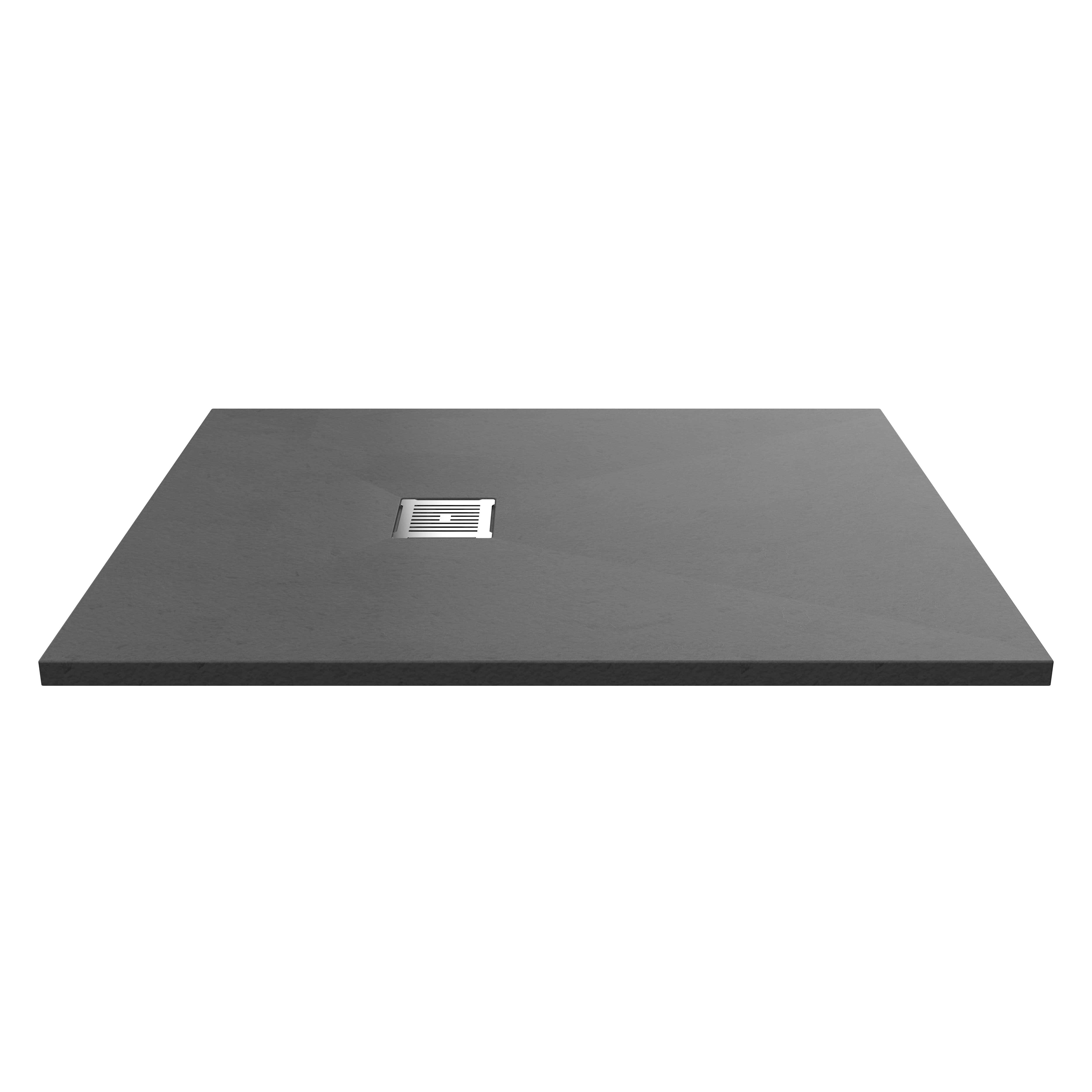 Hudson Reed Nuie Rectangular Shower Tray Grey Slate 1200 x 900mm NLT71024