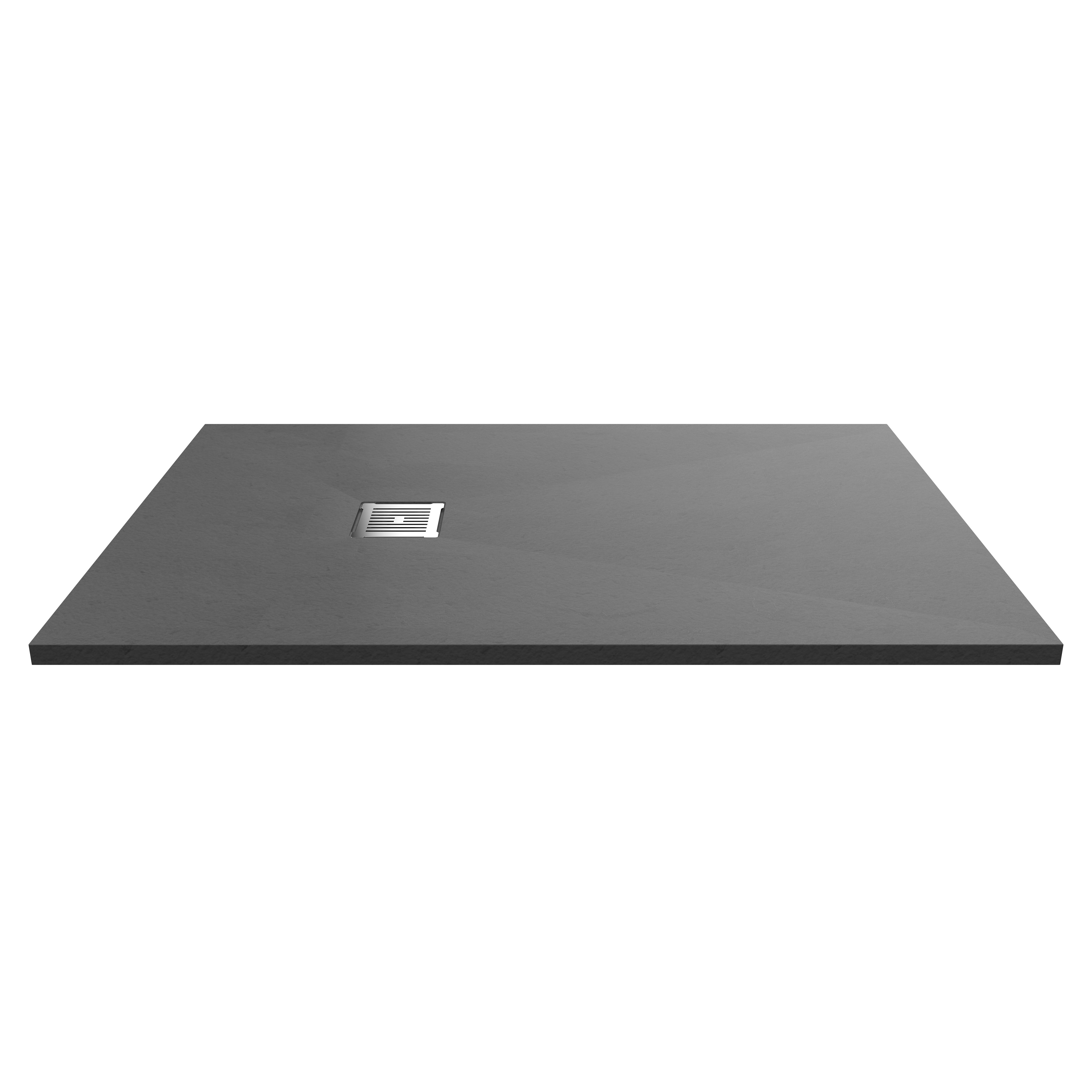 Hudson Reed Nuie Rectangular Shower Tray Grey Slate 1400 x 900mm NLT71034