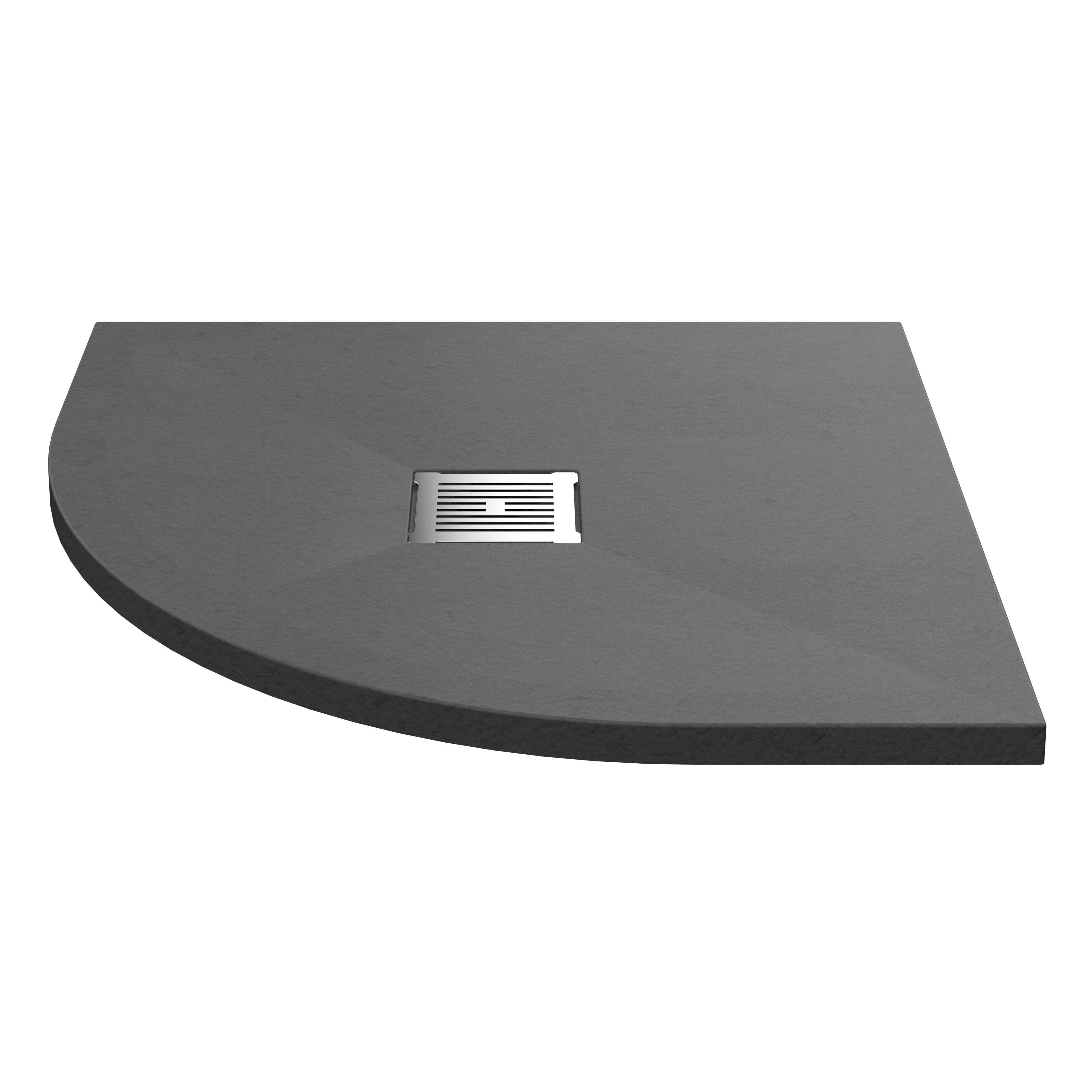 Hudson Reed Nuie Quadrant Shower Tray Grey Slate Quad 800 x 800mm NLT71105