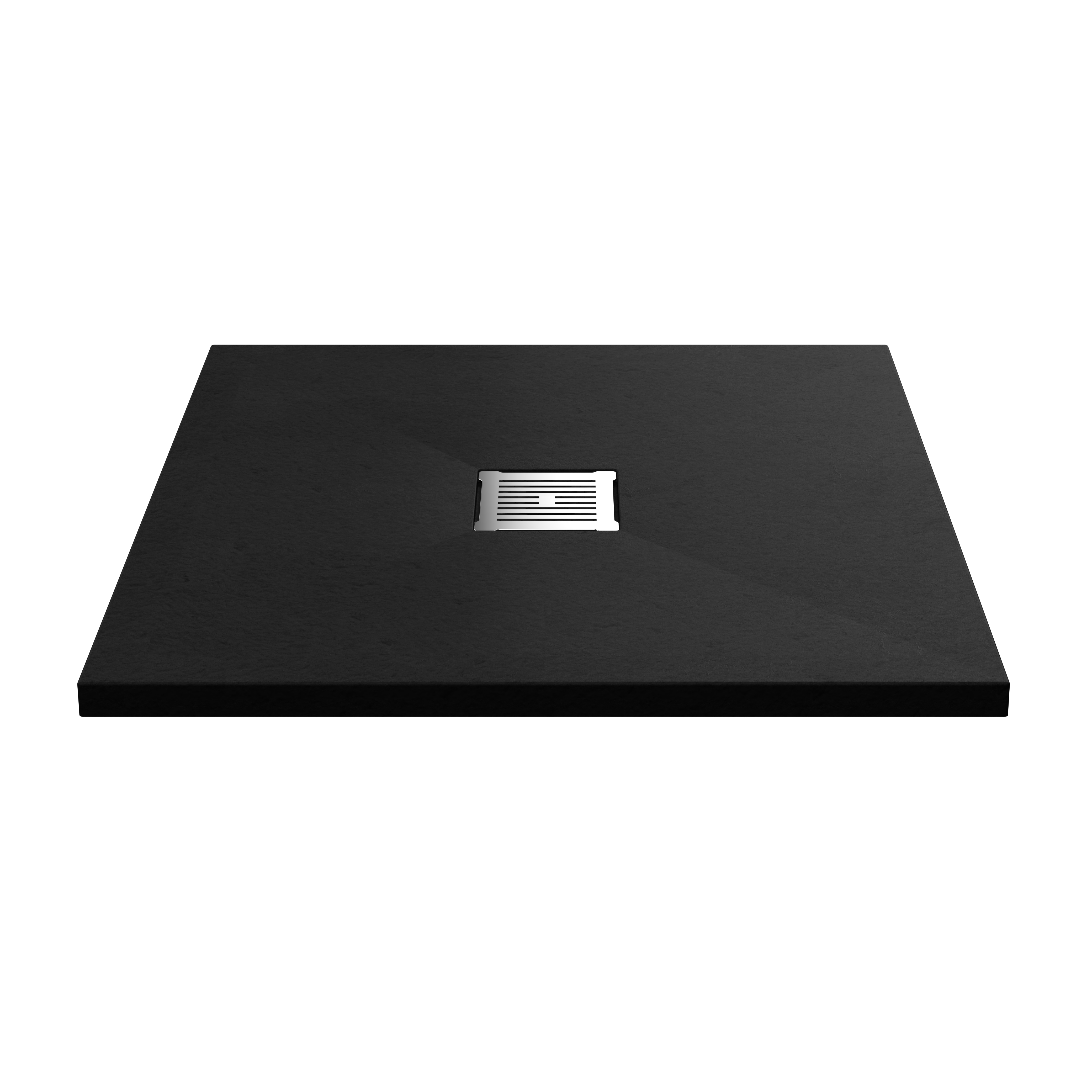 Hudson Reed Nuie Square Shower Tray Black Slate 800 x 800mm NLT91006