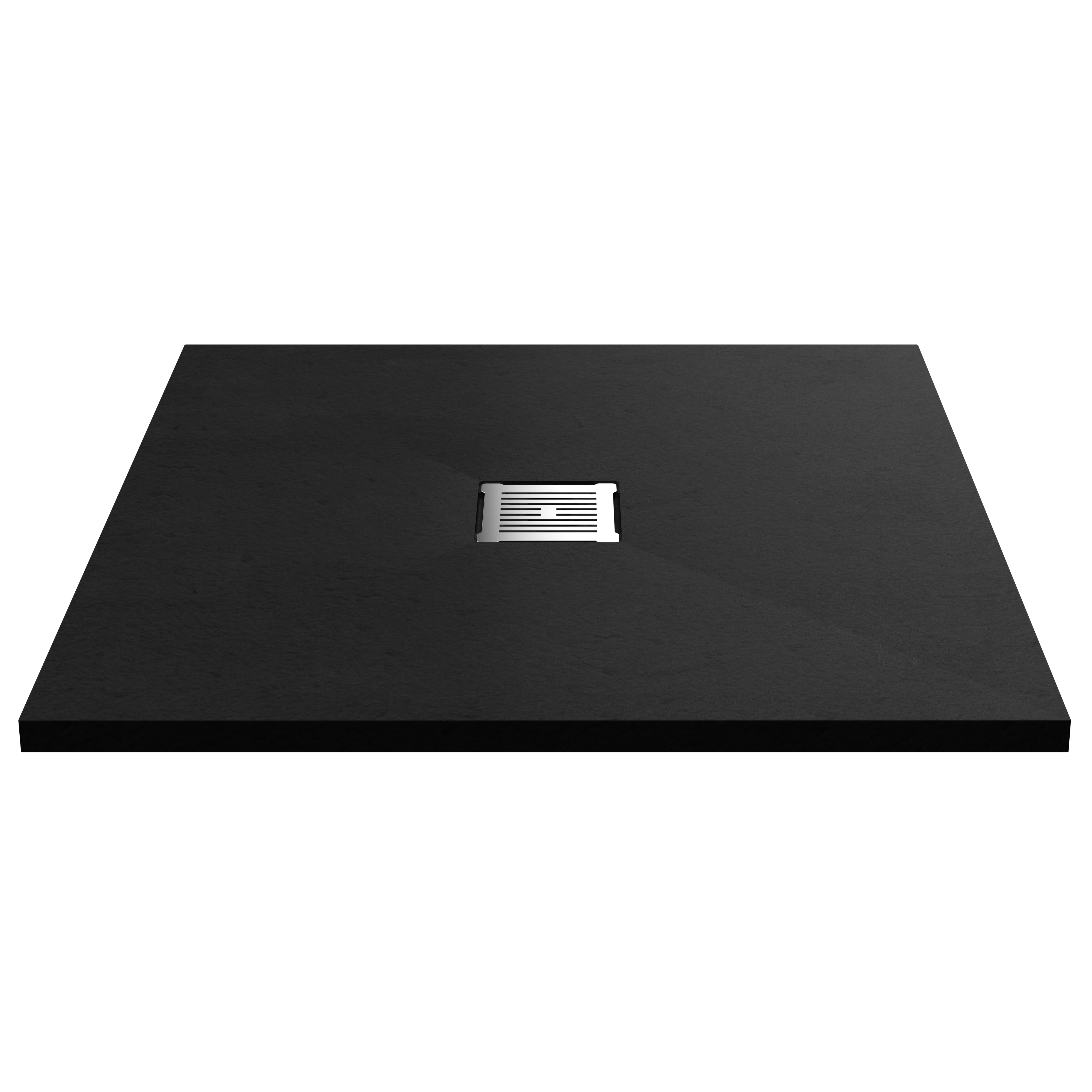 Hudson Reed Nuie Square Shower Tray Black Slate 900 x 900mm NLT91010