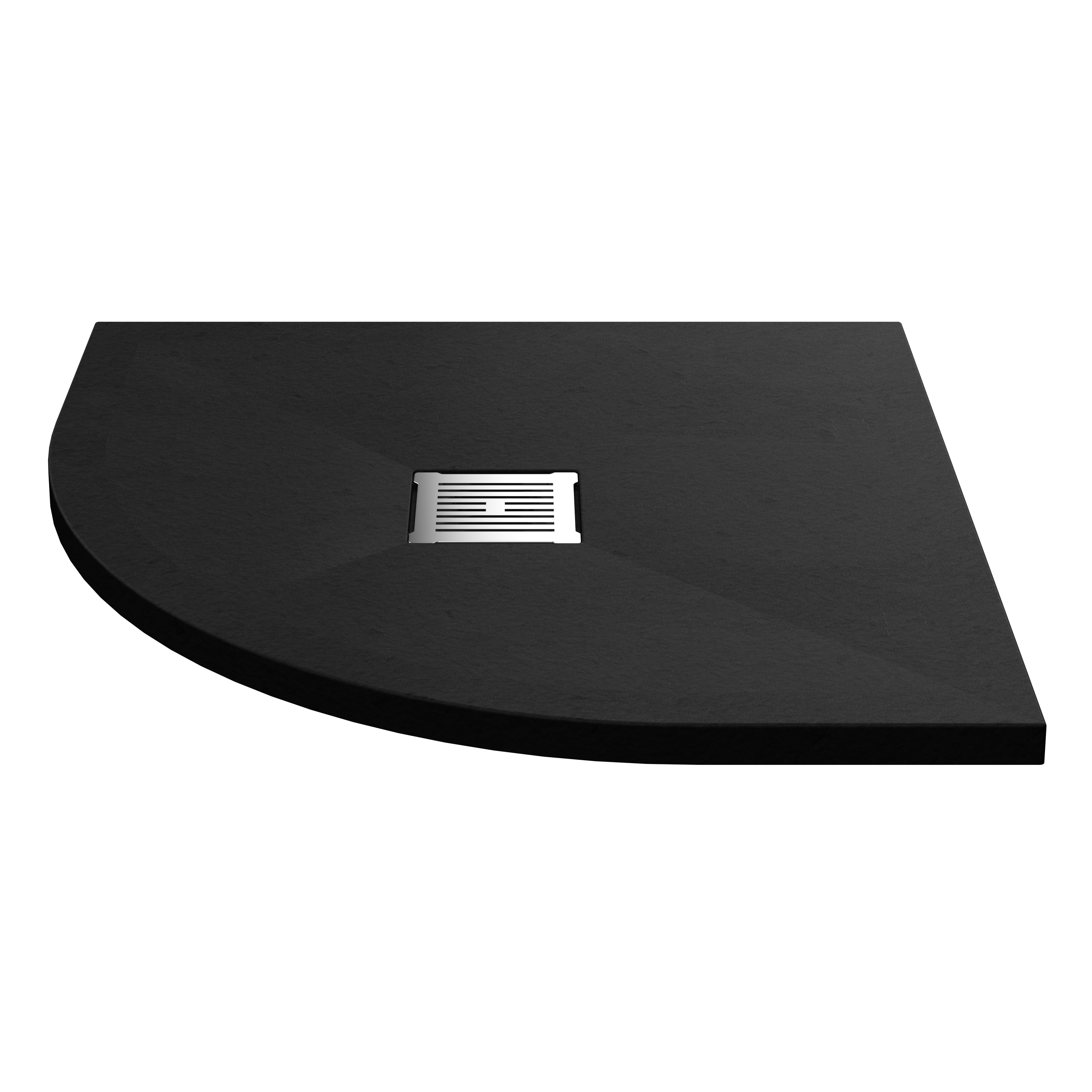 Hudson Reed Nuie Quadrant Shower Tray Black Slate Quad 800 x 800mm NLT91105