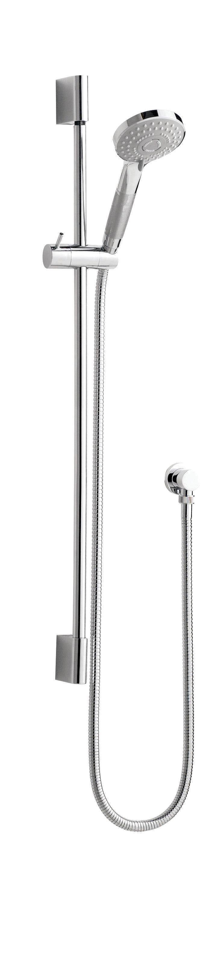 Hudson Reed Shower Slide Rail Kit Chrome Slimline A3041