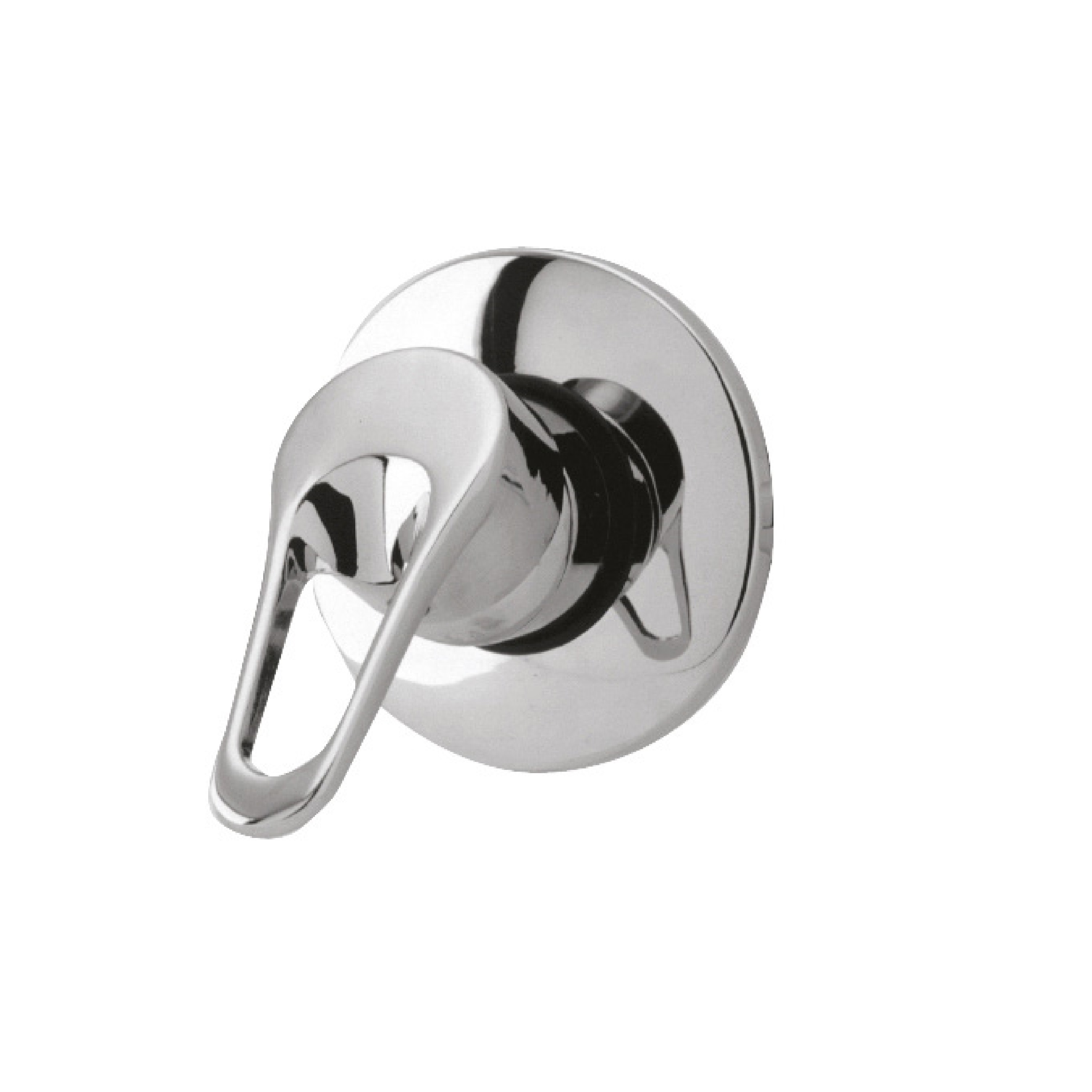 Nuie Round Chrome 1 Outlet Concealed or Exposed Shower Valve A3200