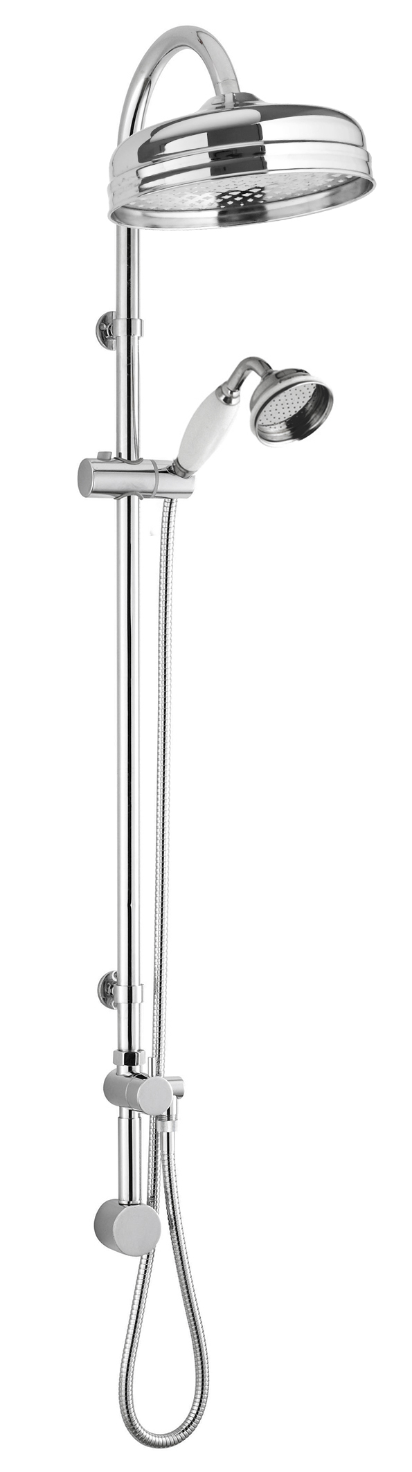 Hudson Reed Nuie Concealed Valves Set Chrome Rigid Riser Kit A3238