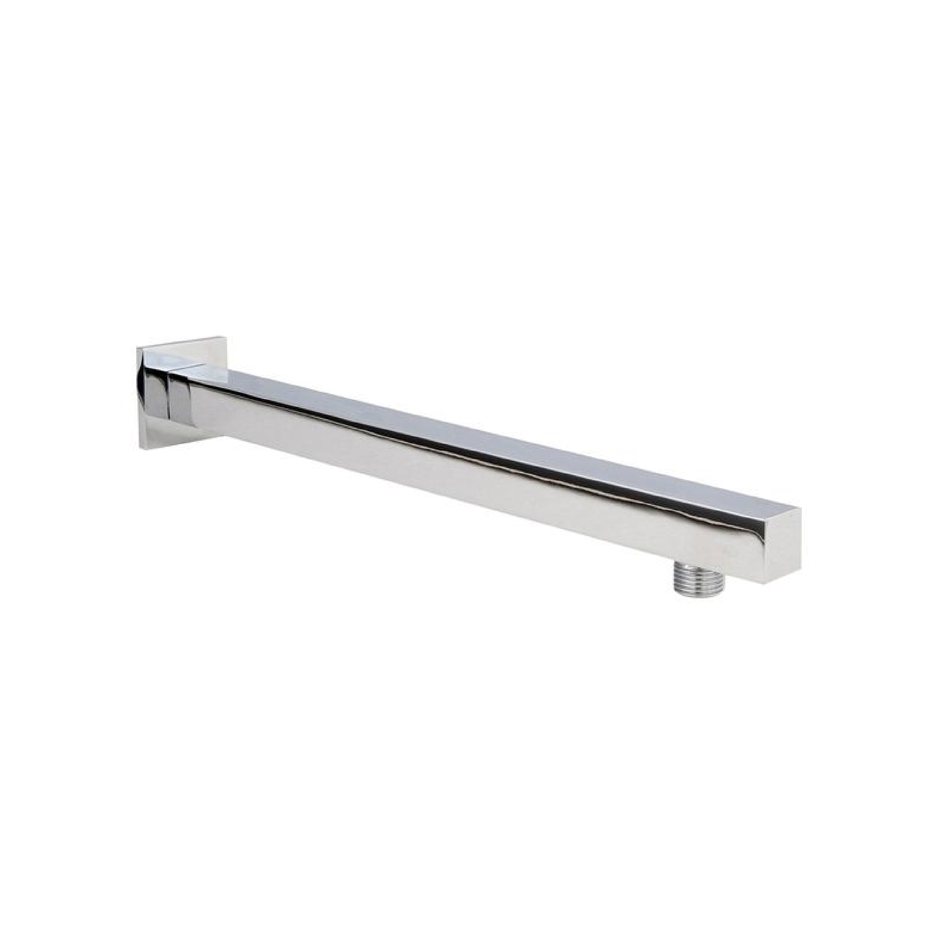 Nuie Chrome Square Wall Mounted Shower Arm ARM19