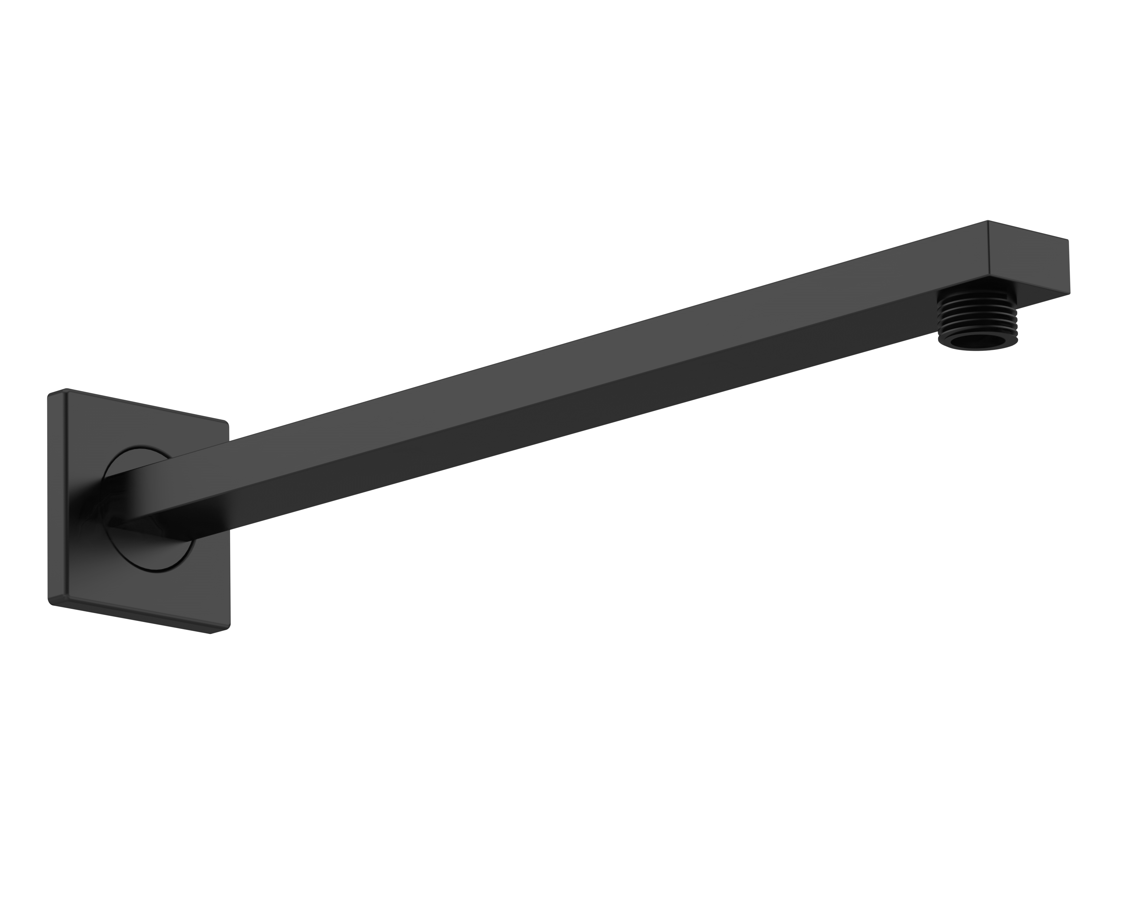 Hudson Reed Nuie Shower Arm Matt Black Wall Mounted ARM413