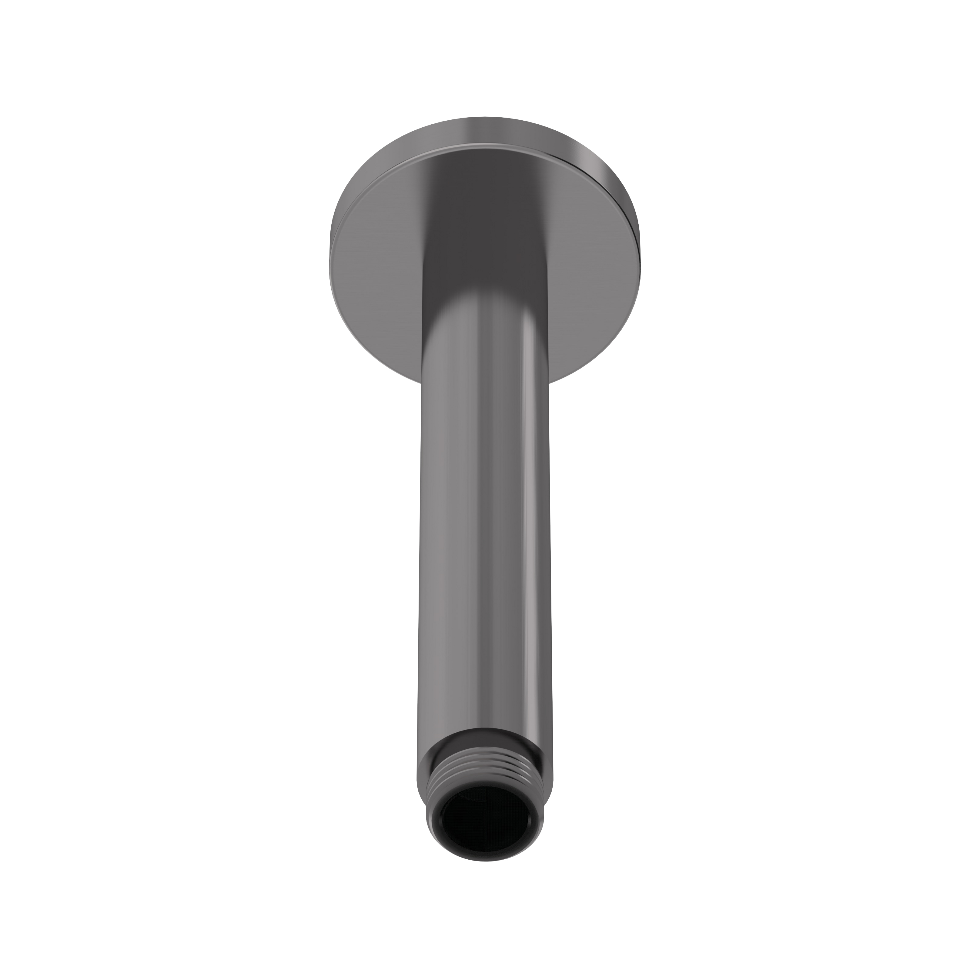 Nuie Brushed Pewter Round Ceiling Arm 150mm ARM715