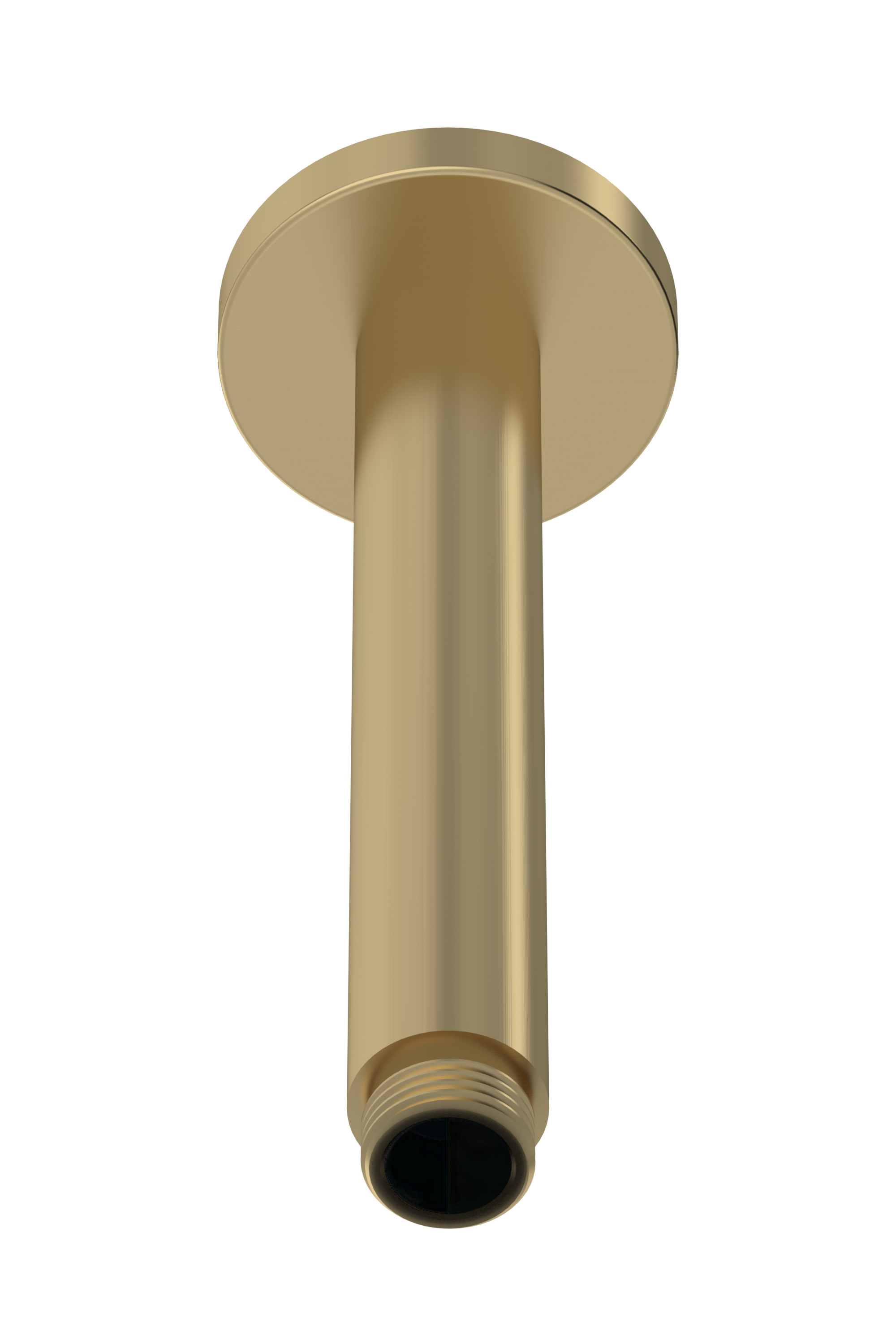 Hudson Reed Nuie Shower Arm Brushed Brass Ceiling Mounted ARM815