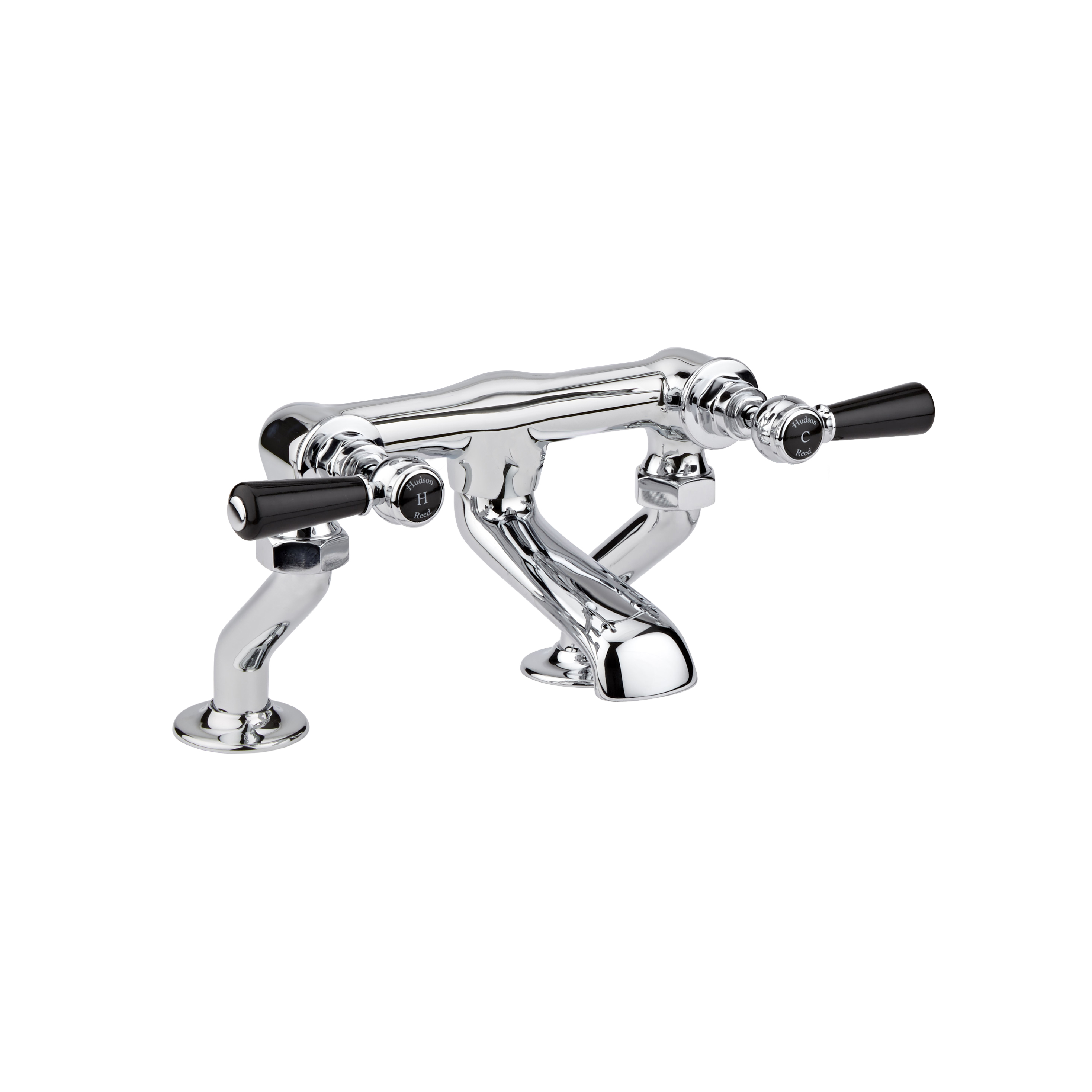 Hudson Reed Topaz Chrome Deck Mounted Bath Filler BC403HL