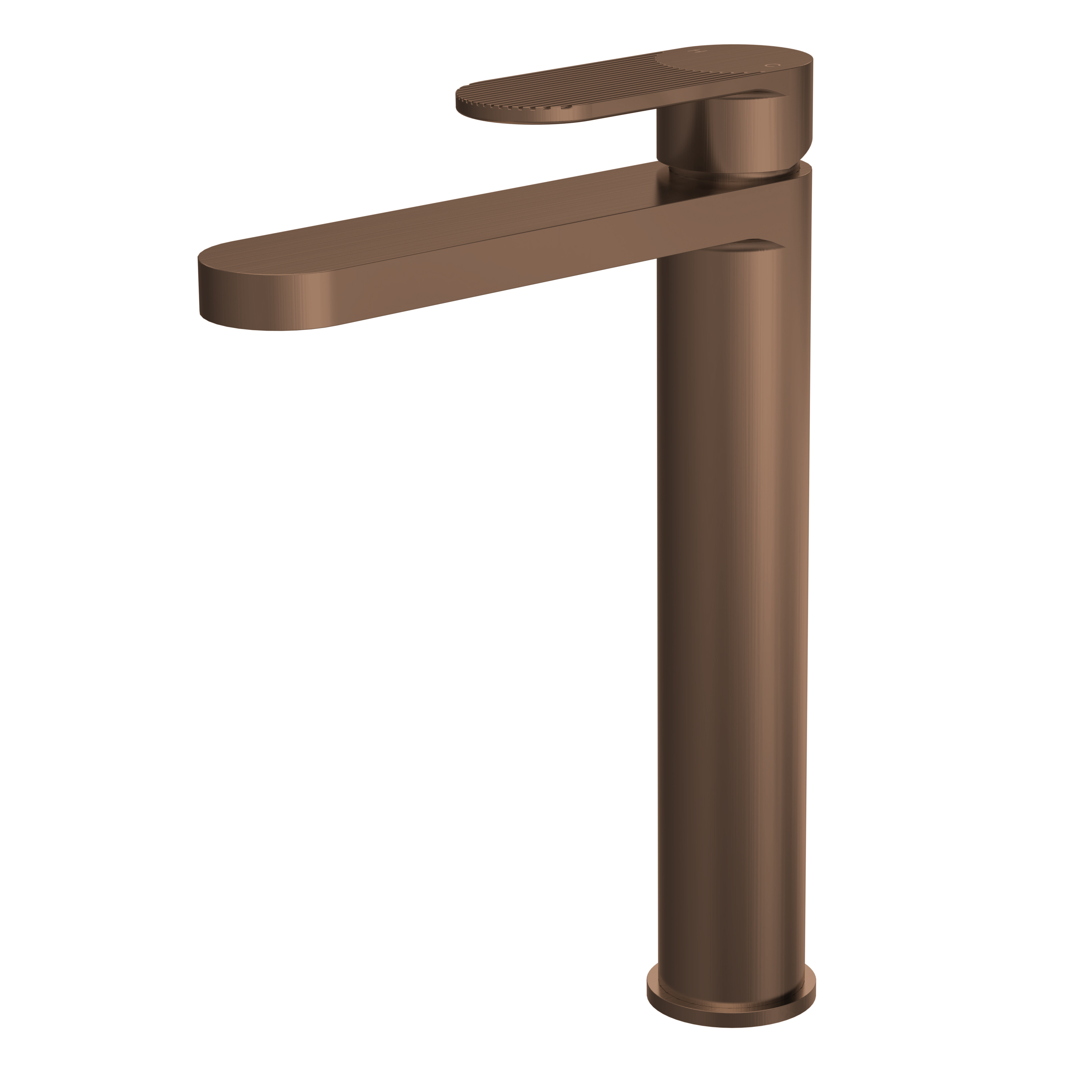 Nuie Cyprus Brushed Bronze High Rise Mono Basin Mixer BIN1570F