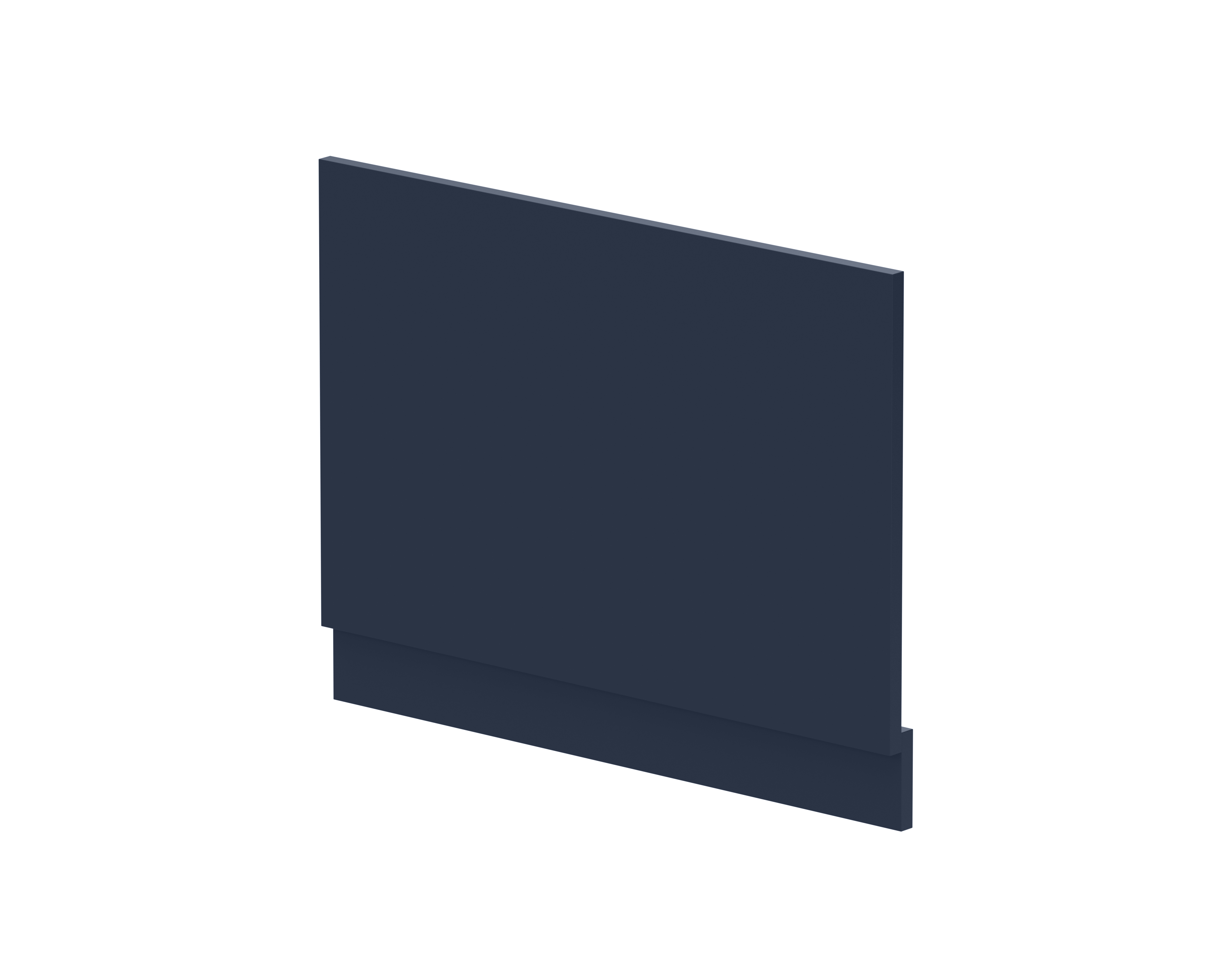 Hudson Reed Nuie Midnight Blue 750mm Bath End Panel BPR2912