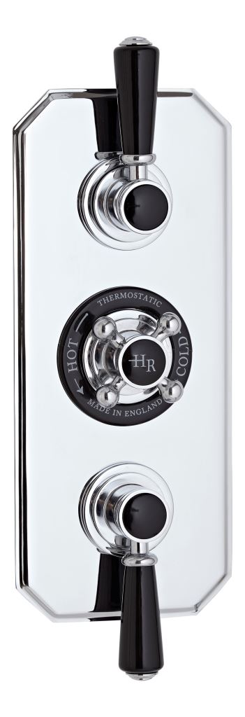 Hudson Reed Topaz Chrome 2 Outlet Triple Concealed Shower Valve BTSVT003