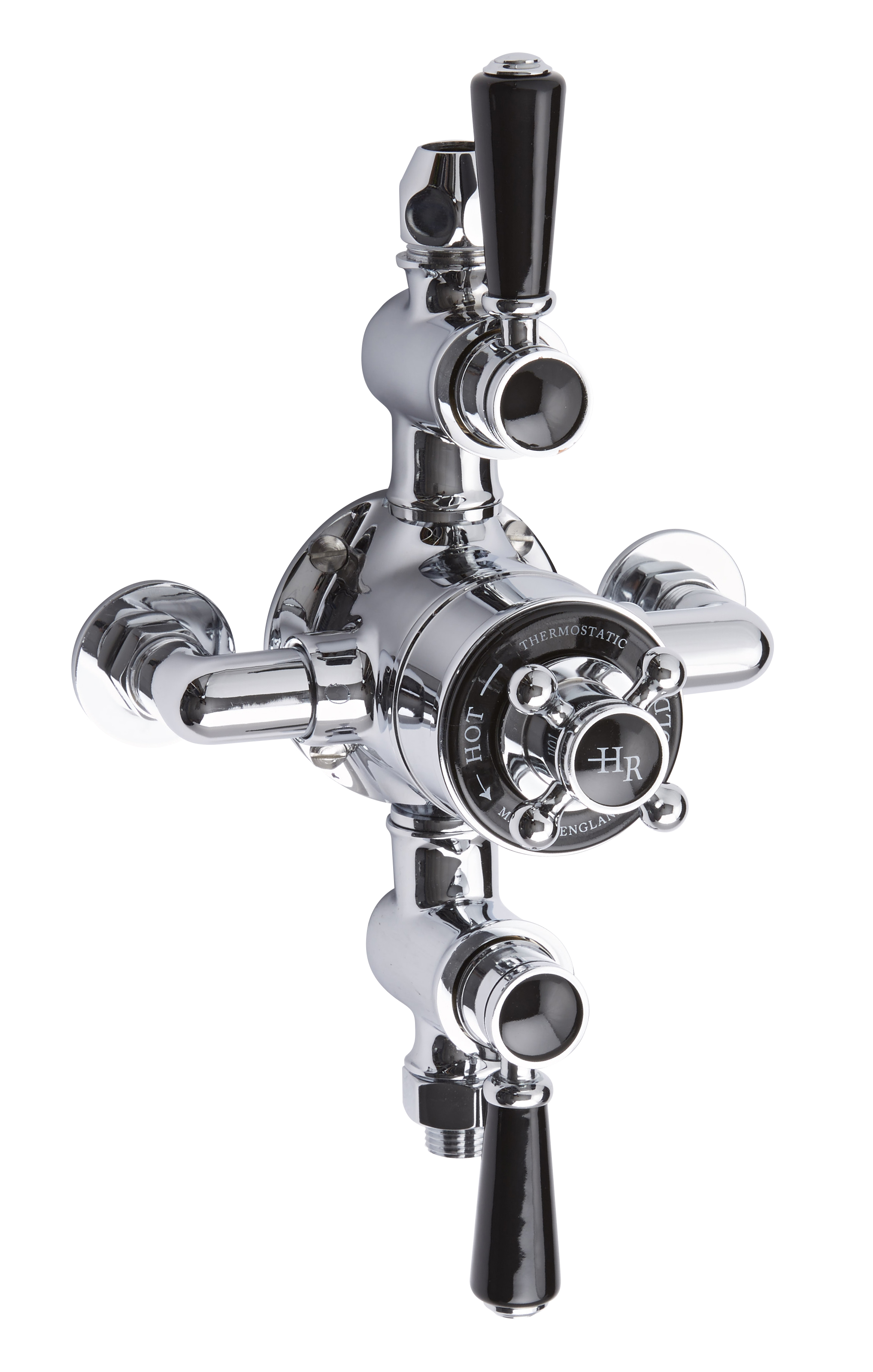 Hudson Reed Topaz Chrome 2 Outlet Triple Exposed Shower Valve BTSVT102