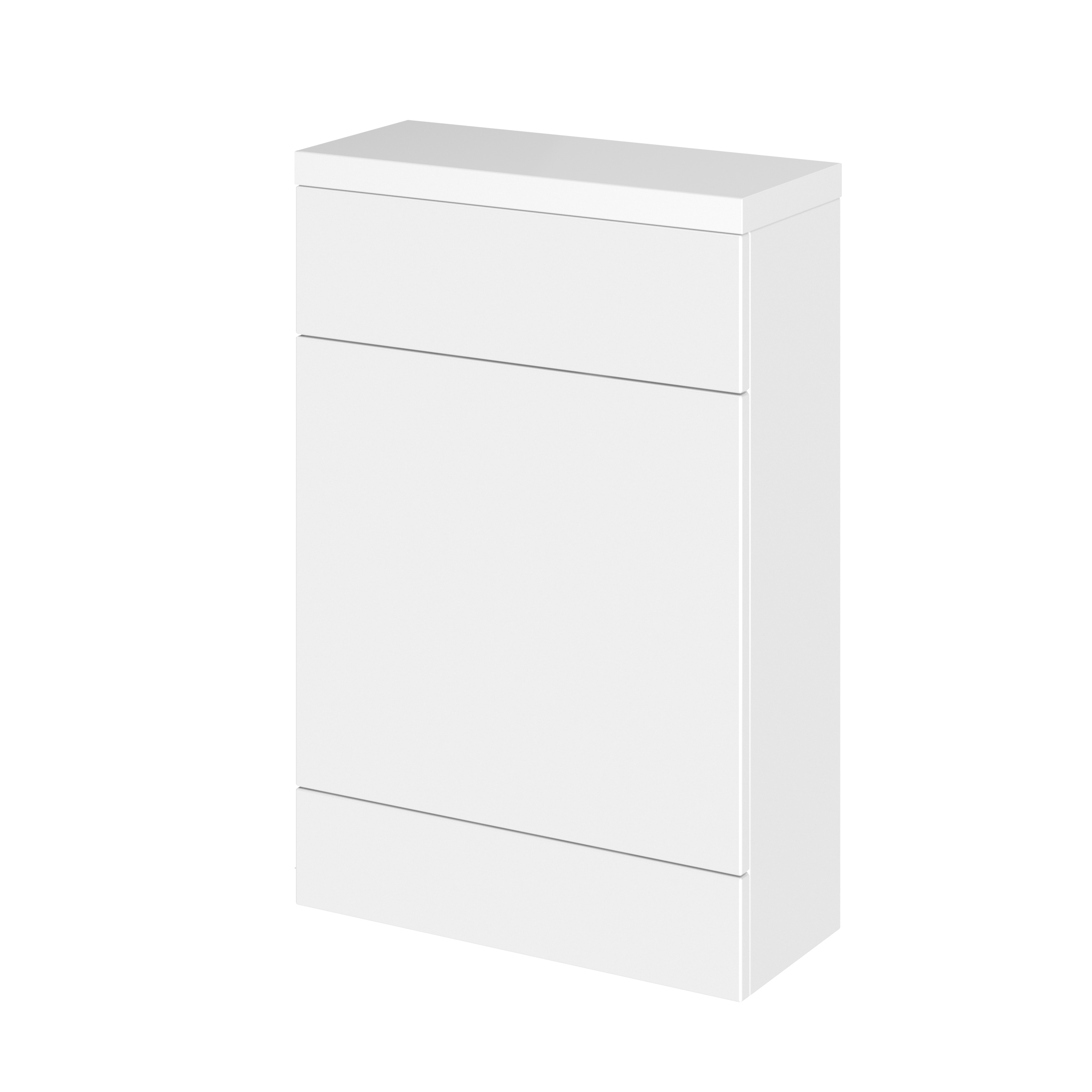 Hudson Reed Fusion Gloss White 600mm WC Unit and Top Compact CBI119