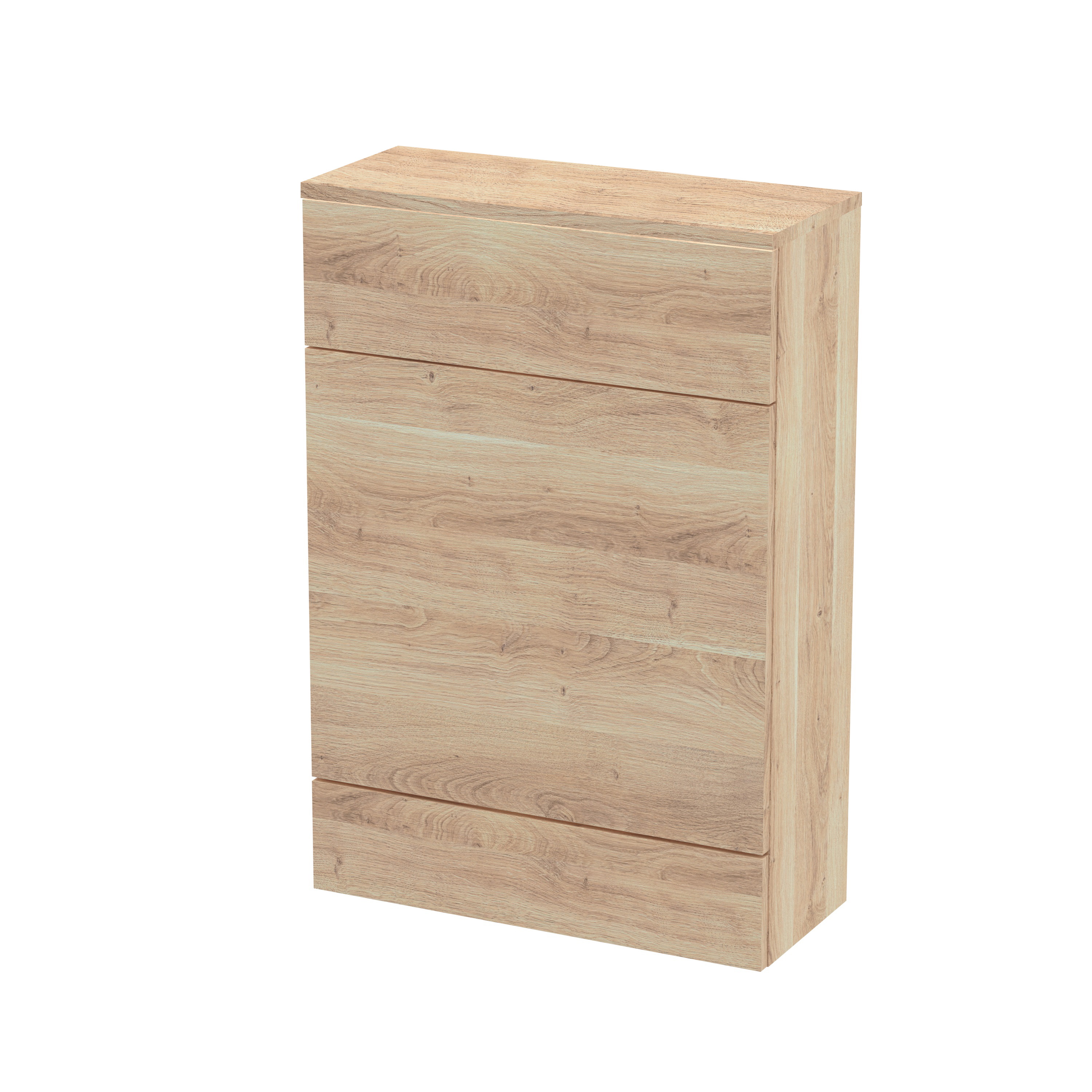 Hudson Reed Fusion Bleached Oak 600mm WC Unit 255mm Deep CBI3019A