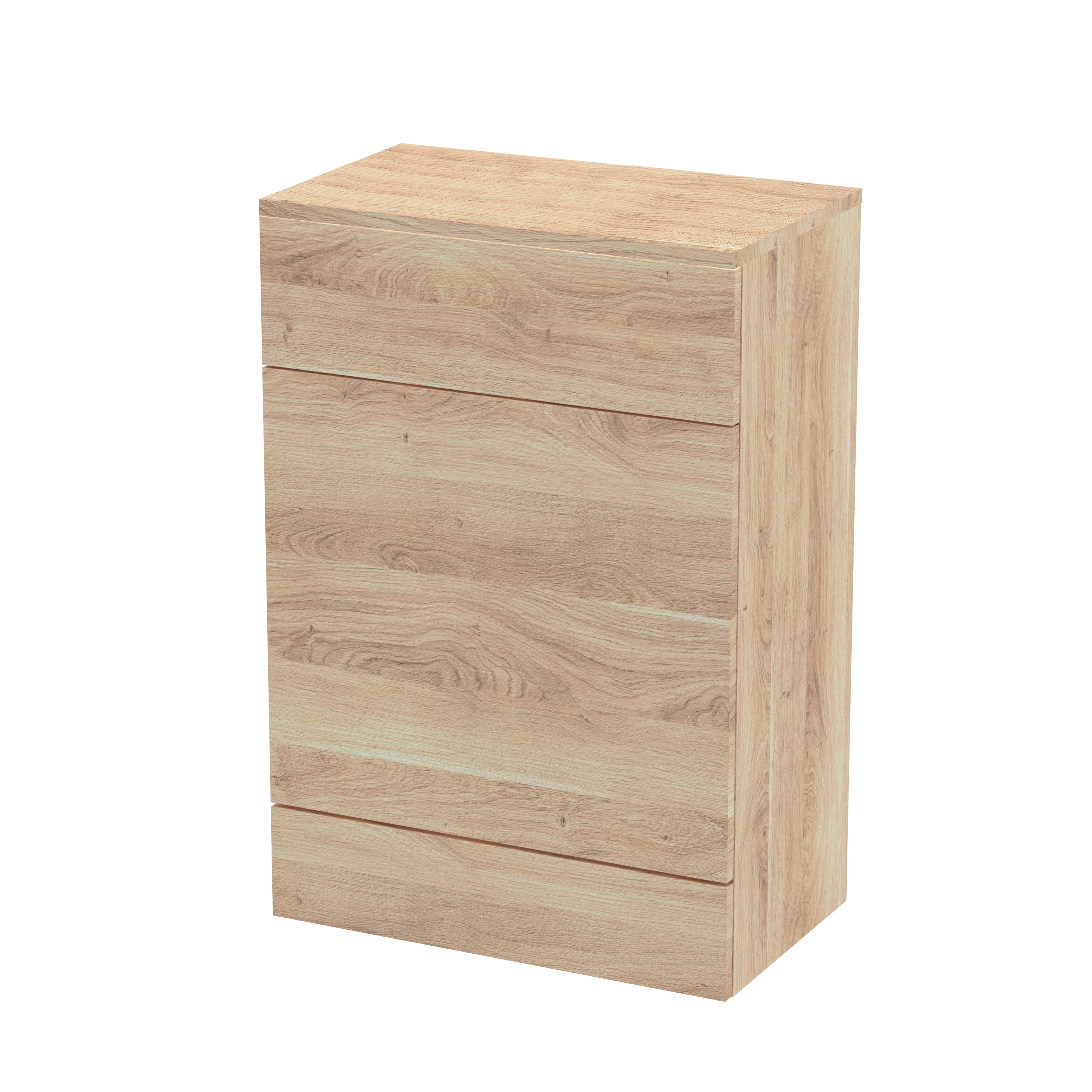 Hudson Reed Fusion Bleached Oak 600mm WC Unit 355mm Deep CBI3020A