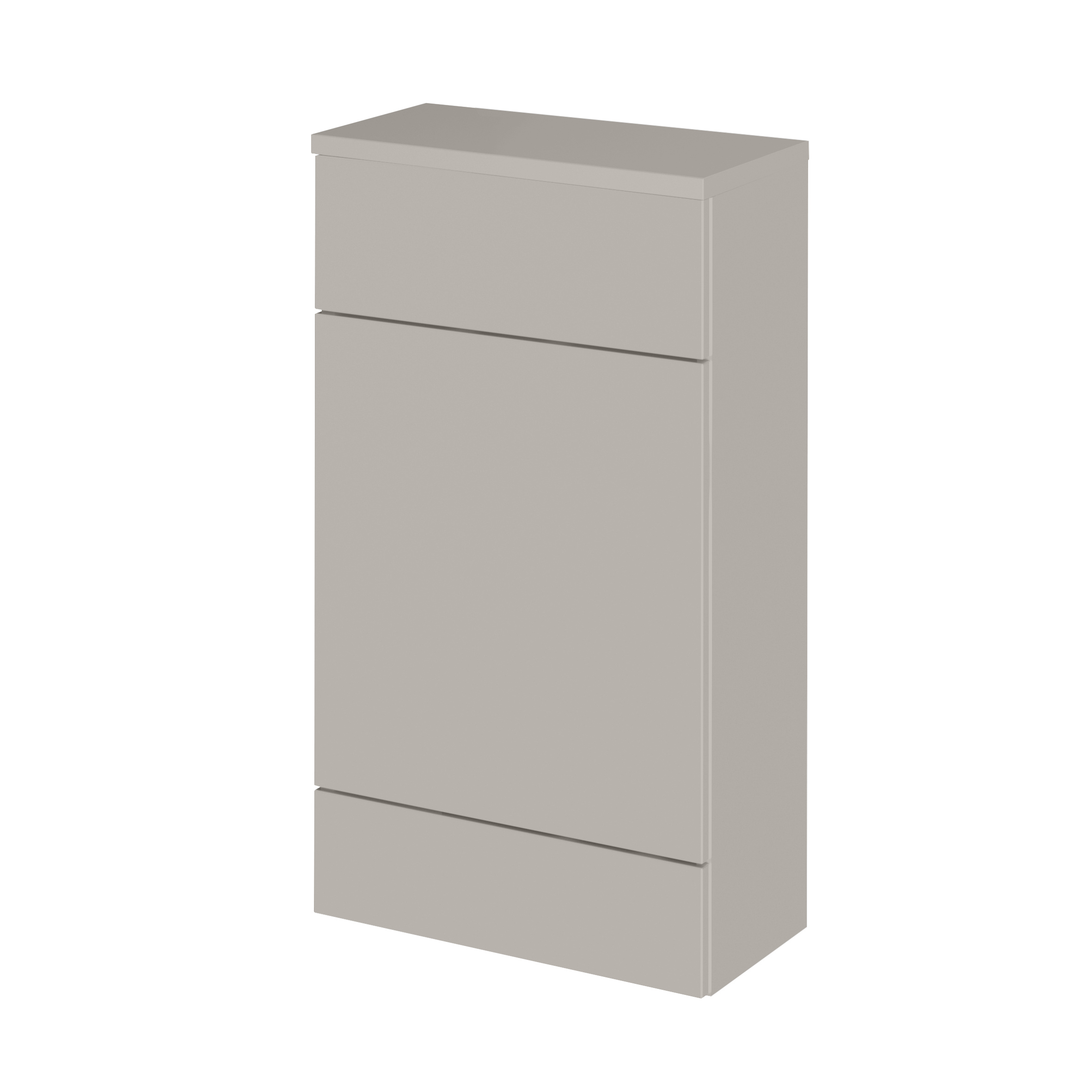 Hudson Reed Fusion Pebble Grey 500mm WC Unit 255mm Deep CBI3204A
