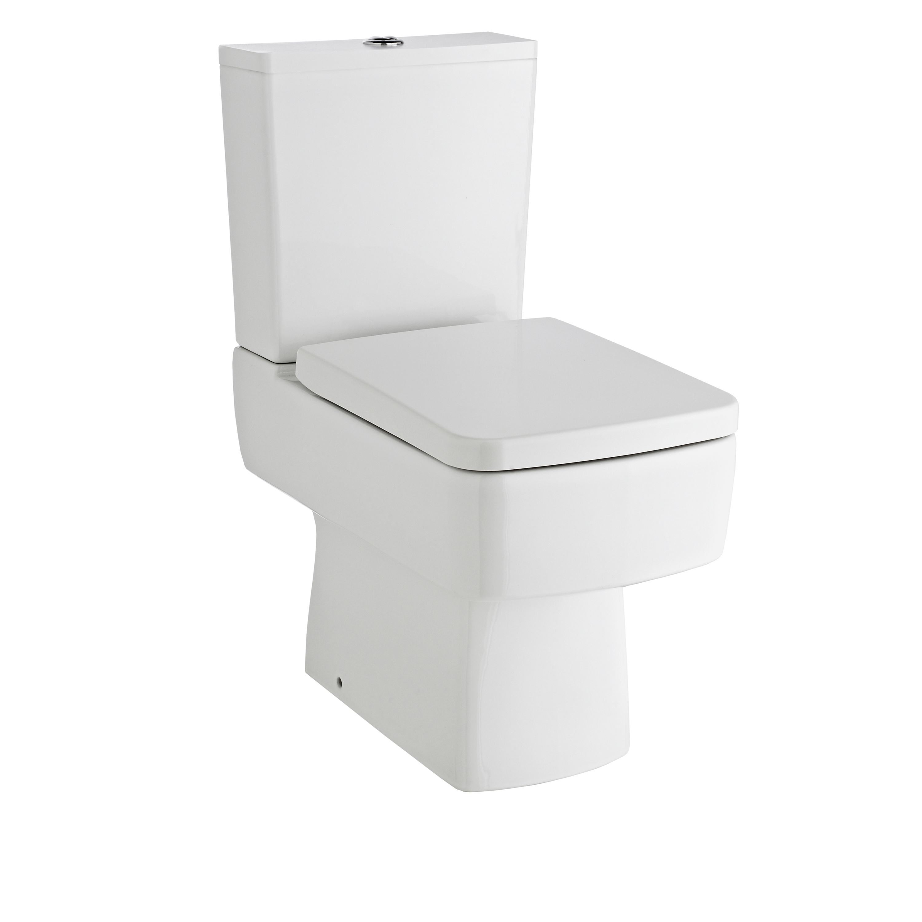 Nuie Bliss White Semi Flush to Wall WC CBL008