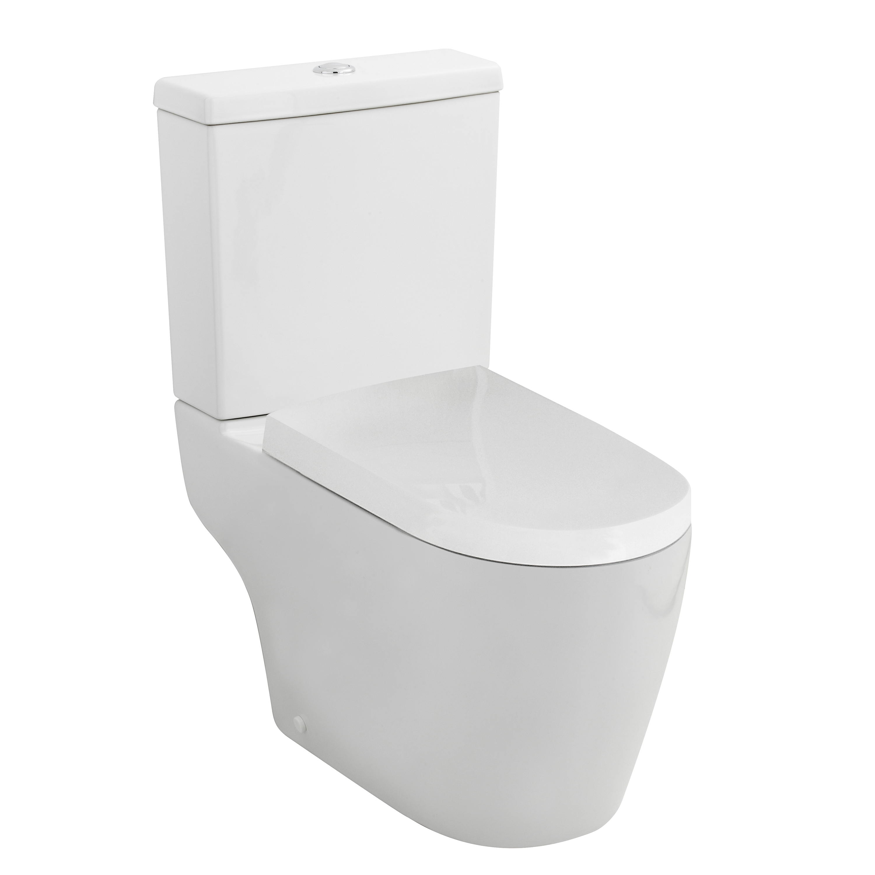 Nuie Provost White Semi Flush to Wall WC CPV005