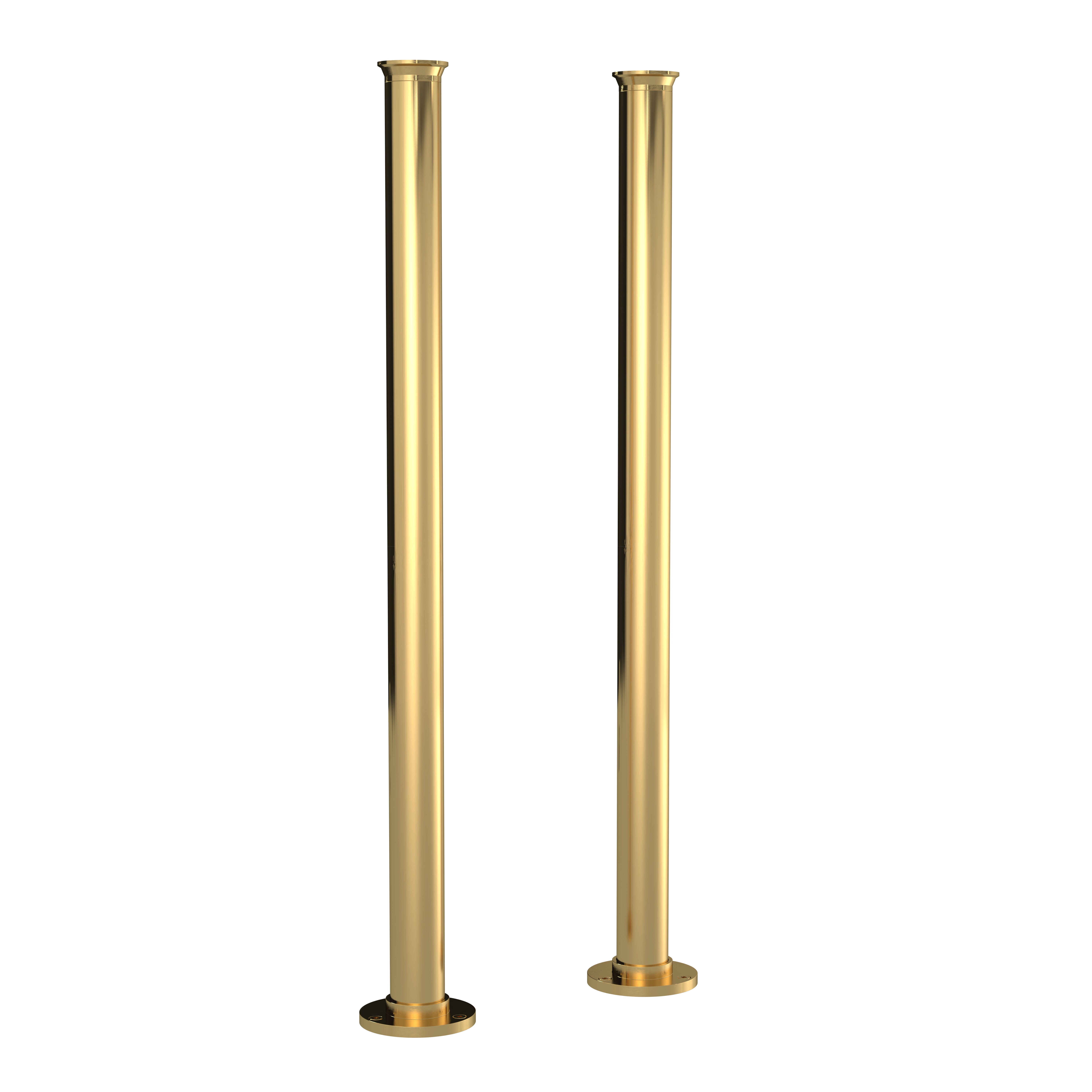 Hudson Reed Brushed Brass Standpipes DA811