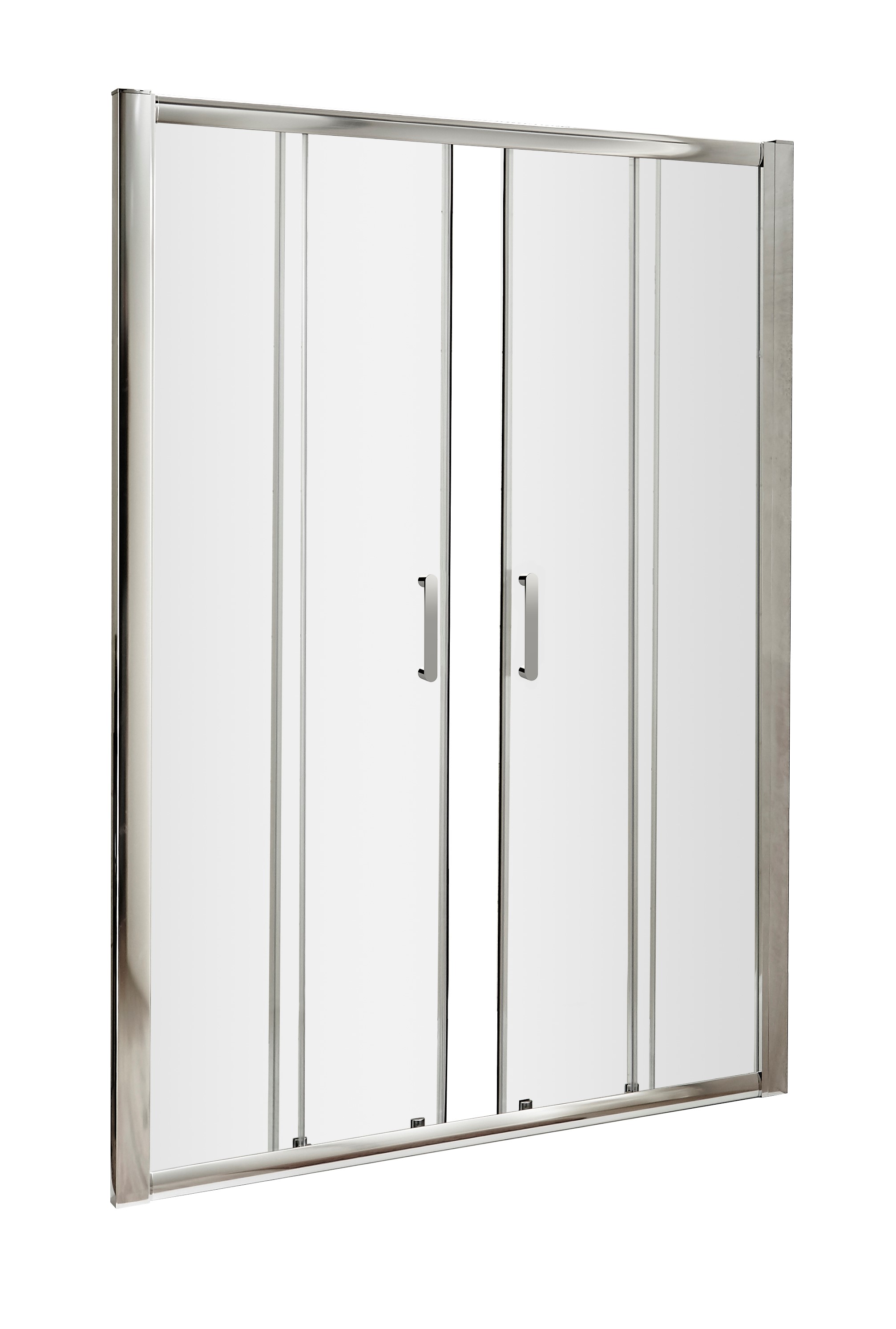 Hudson Reed Pacific Chrome 1400mm Double Sliding Door AQSLD14H3