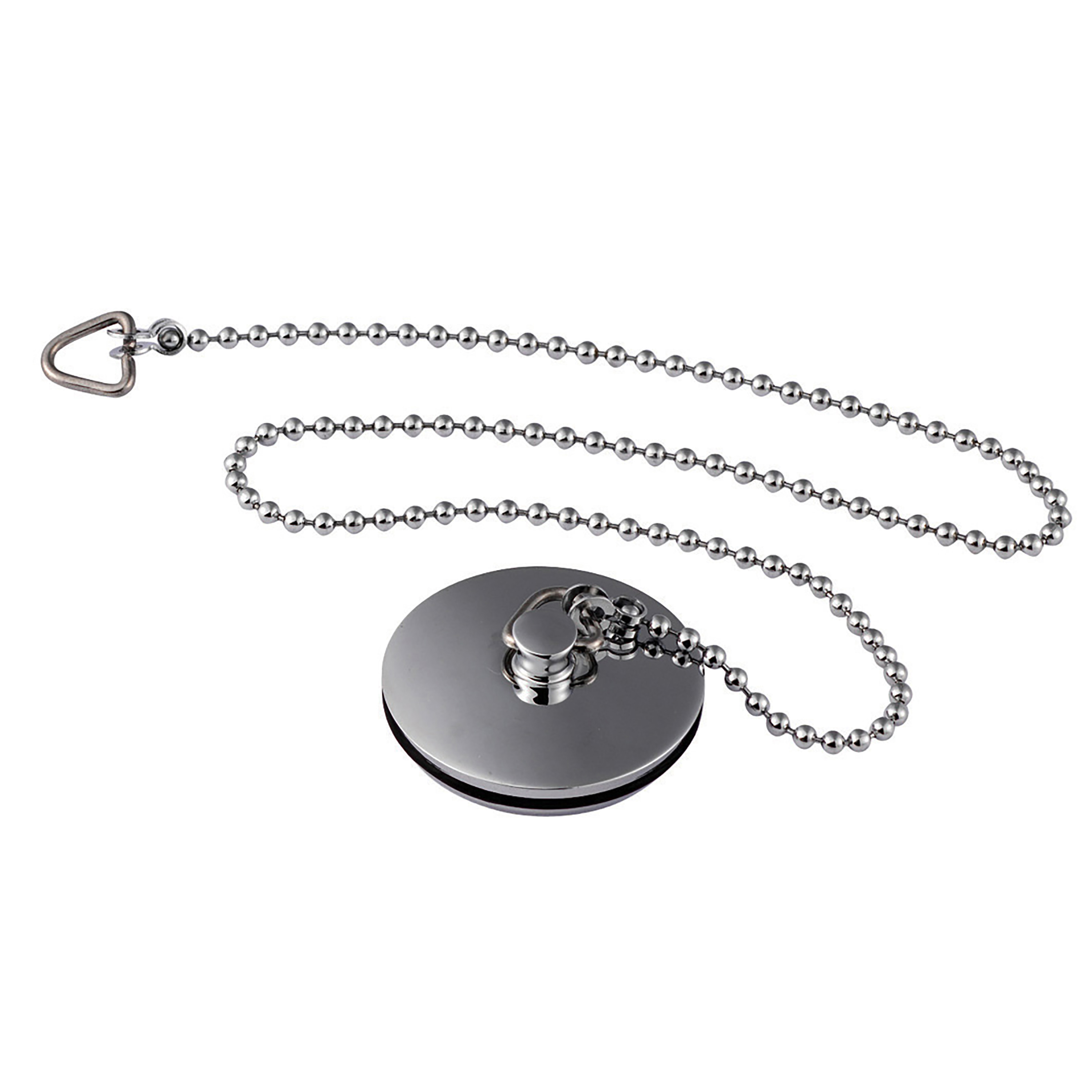 Hudson Reed Nuie Chrome Bath Plug and Chain E315