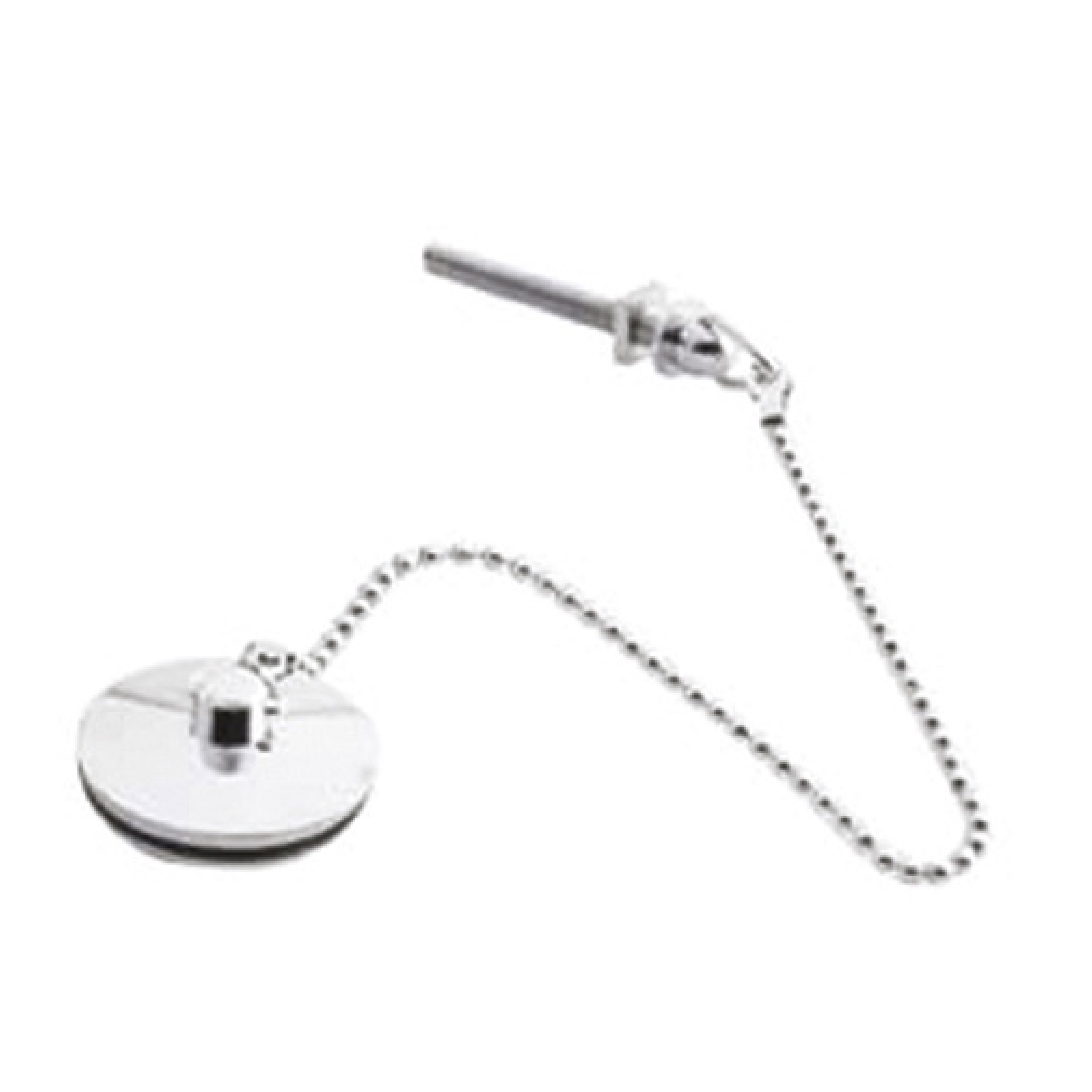 Hudson Reed Nuie Chrome Basin Plug and Chain E343