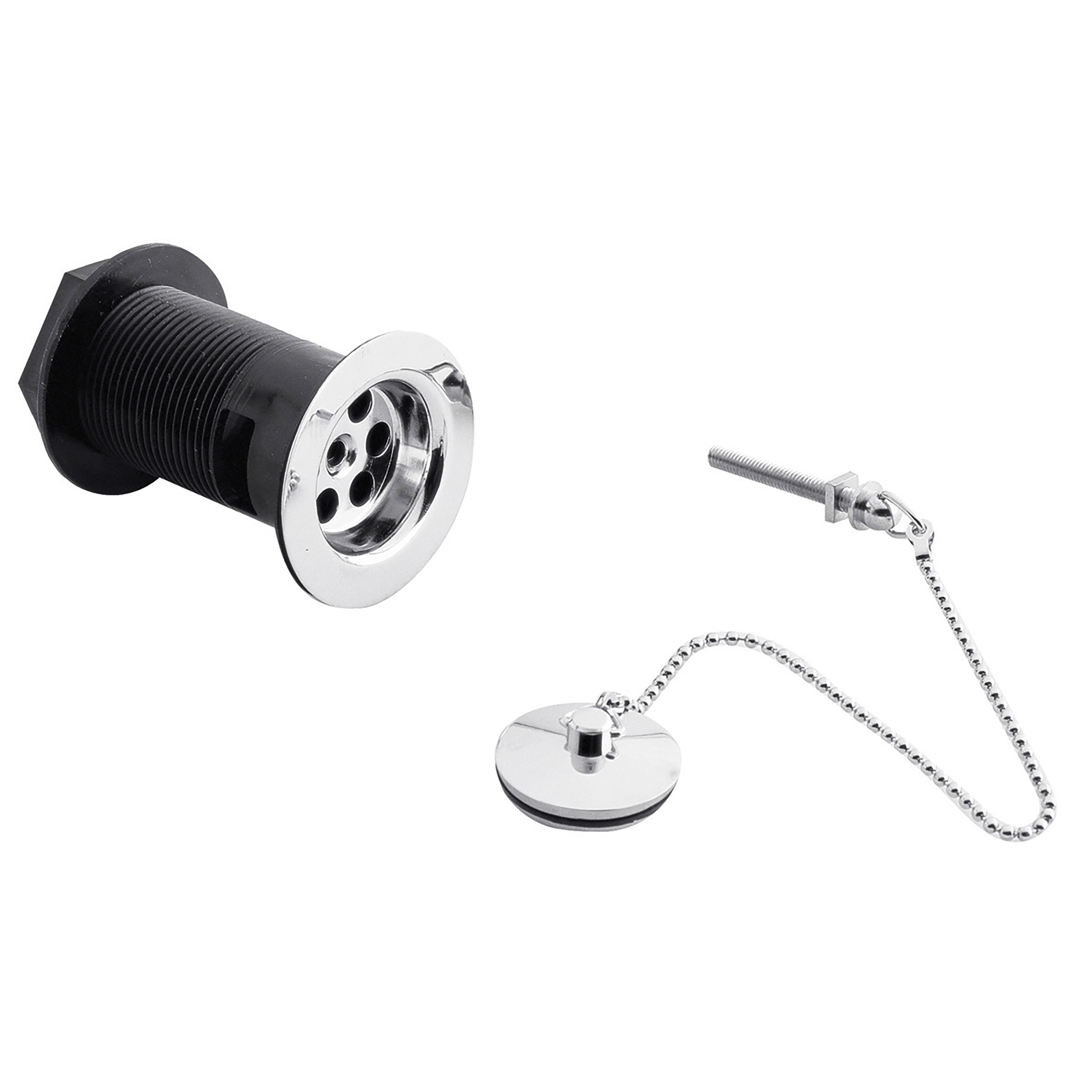 Hudson Reed Nuie Chrome Basin Waste E395