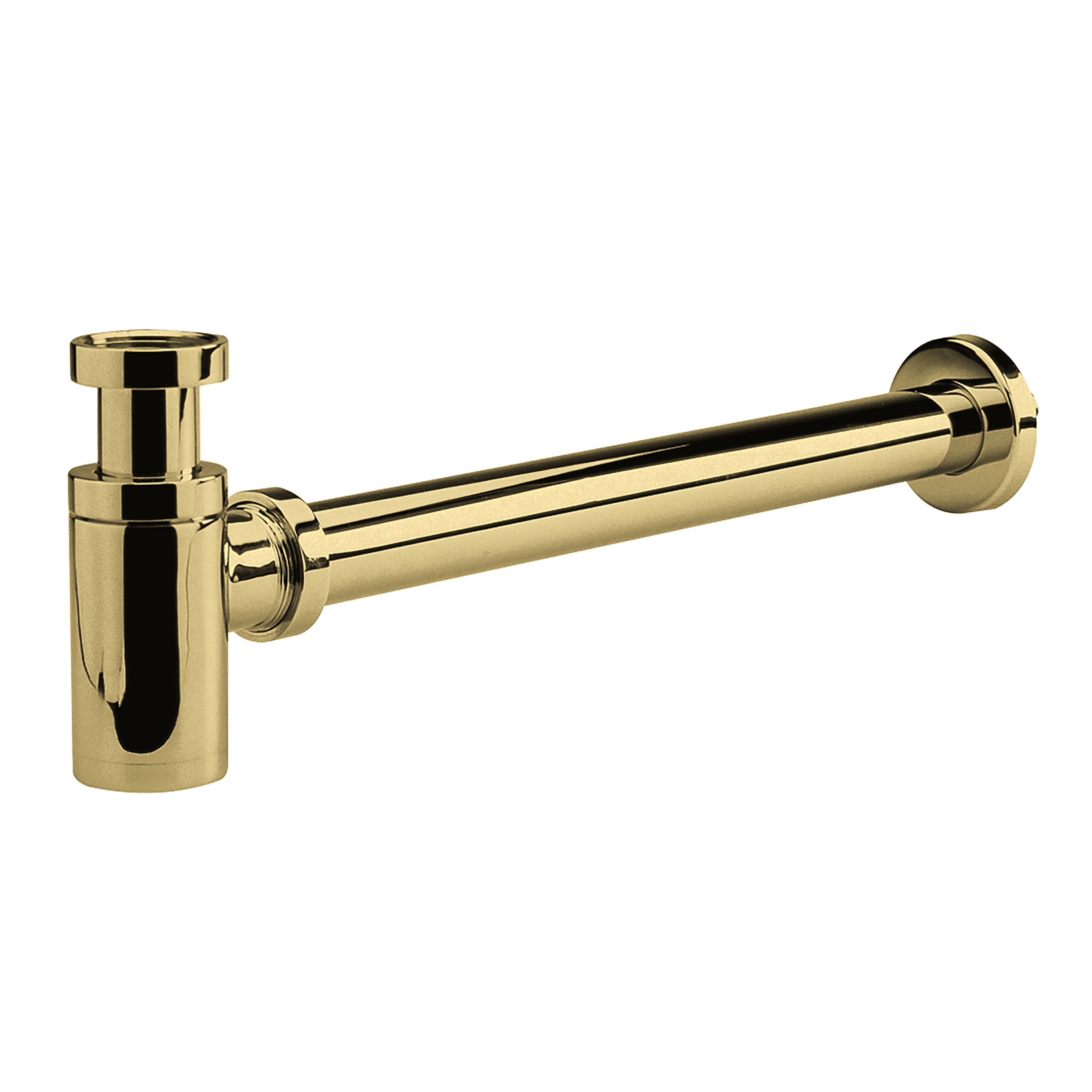 Hudson Reed Nuie Brushed Brass Minimalist Bottle Trap EK802