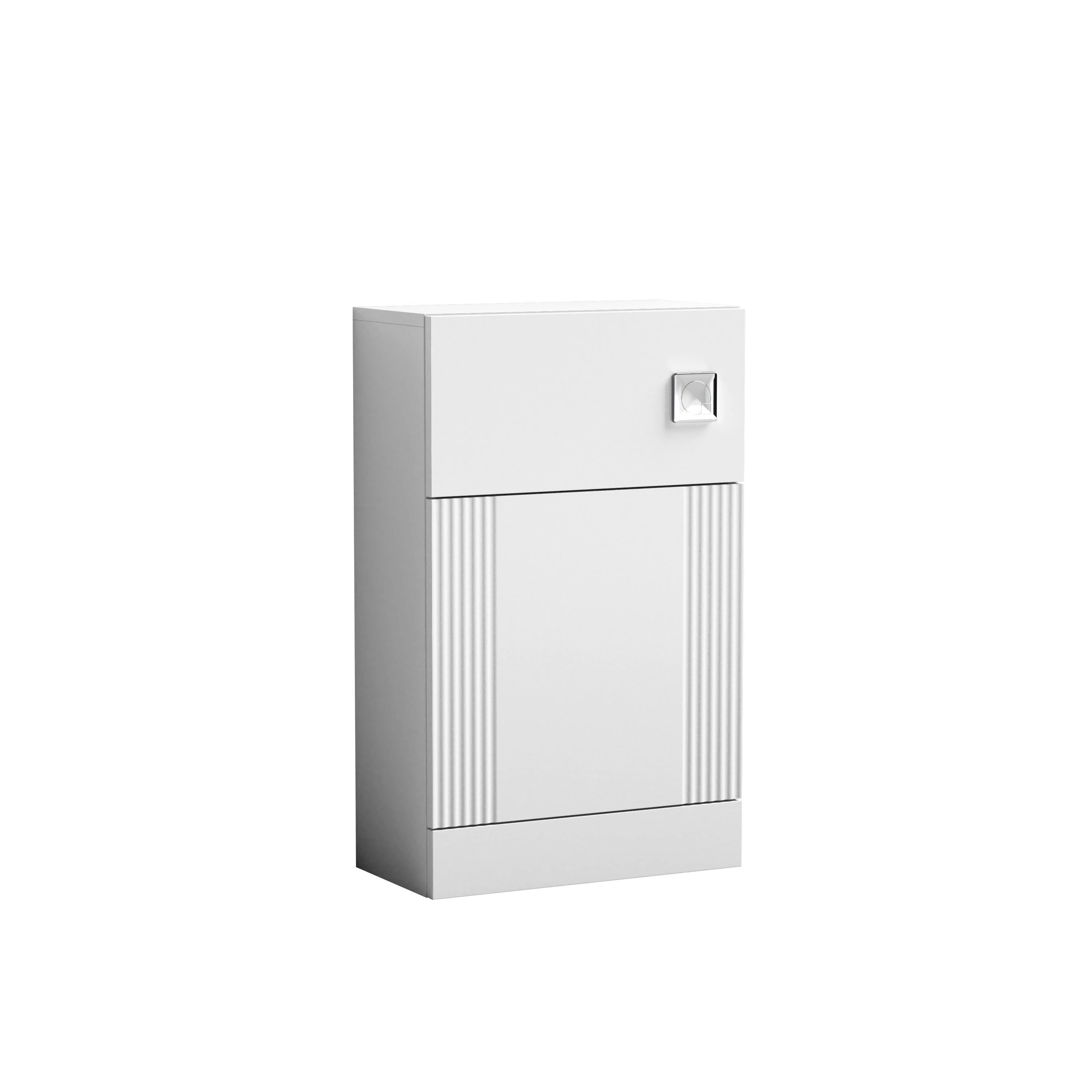 Nuie Deco Satin White 500mm WC Unit FLT141
