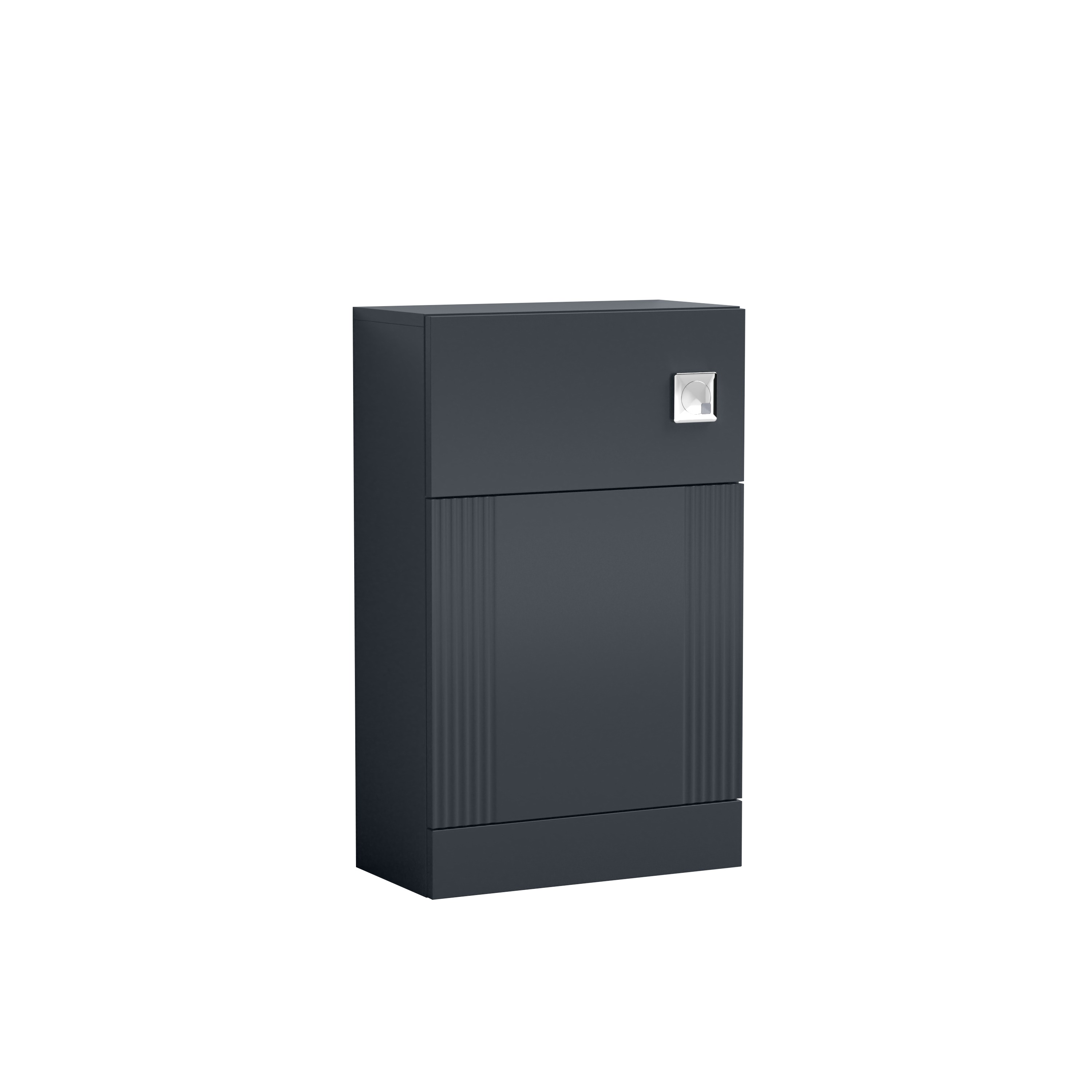 Nuie Deco Soft Black 500mm WC Unit FLT1441