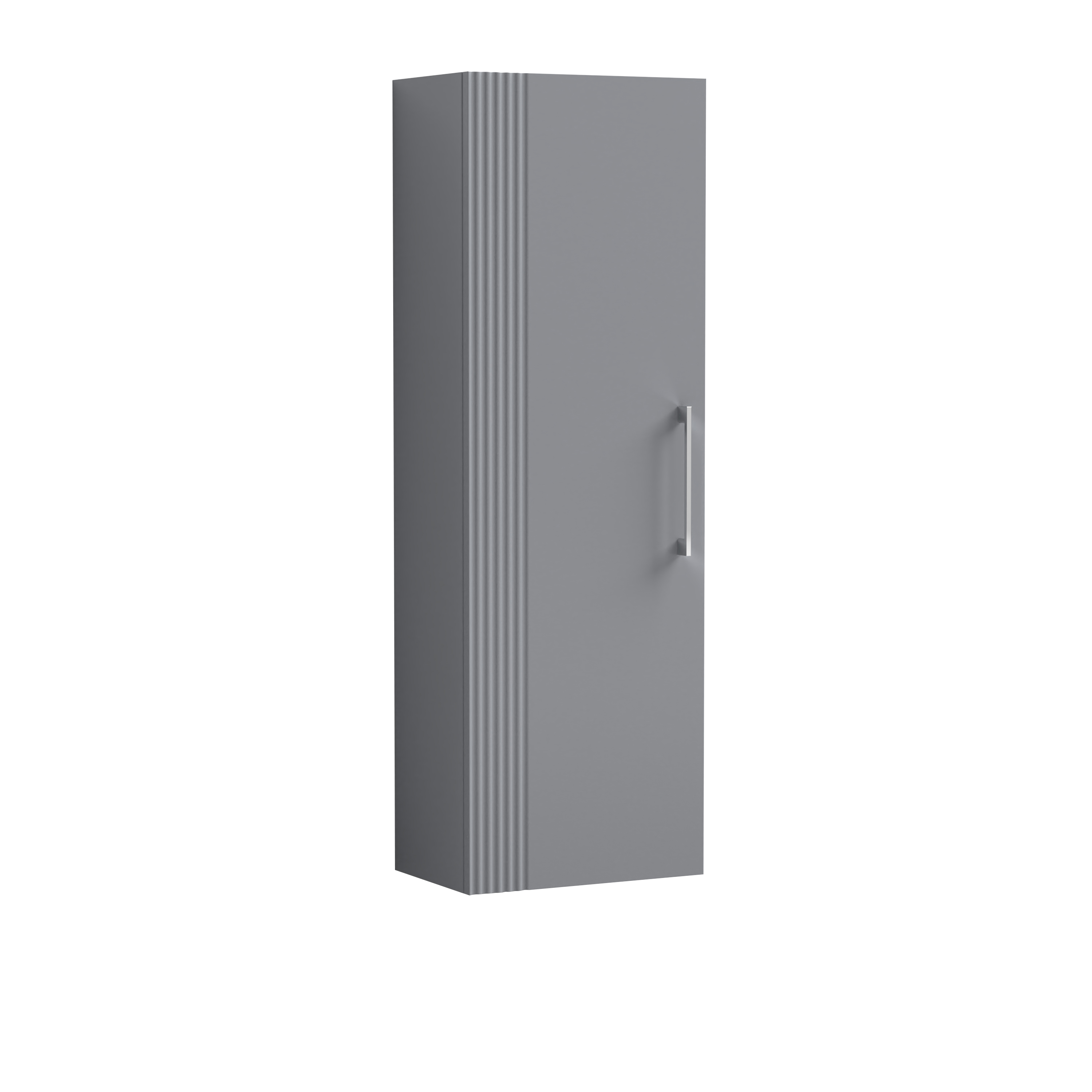 Nuie Deco Satin Grey 400mm Tall Unit FLT262