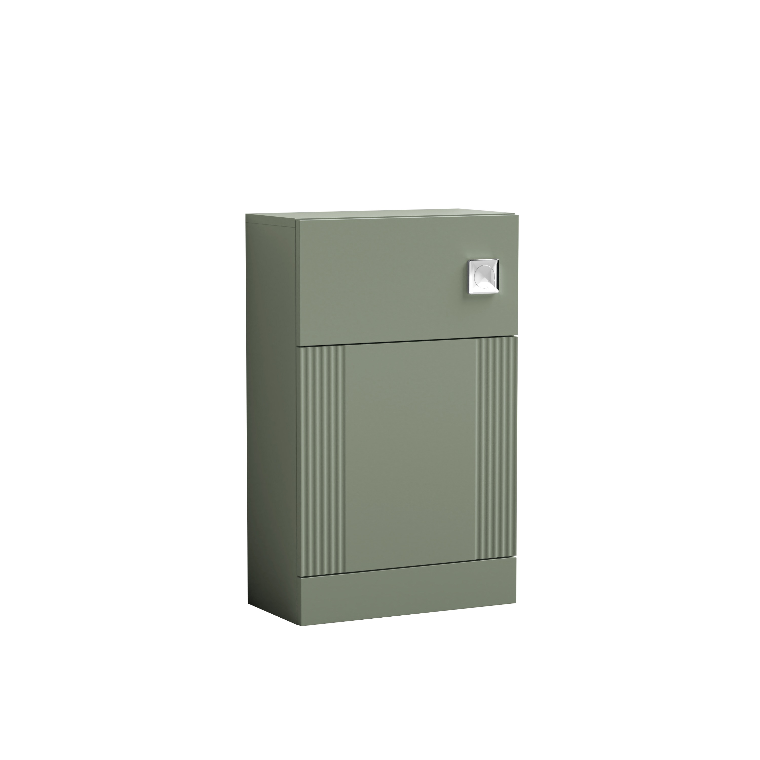 Nuie Deco Satin Green 500mm WC Unit FLT841