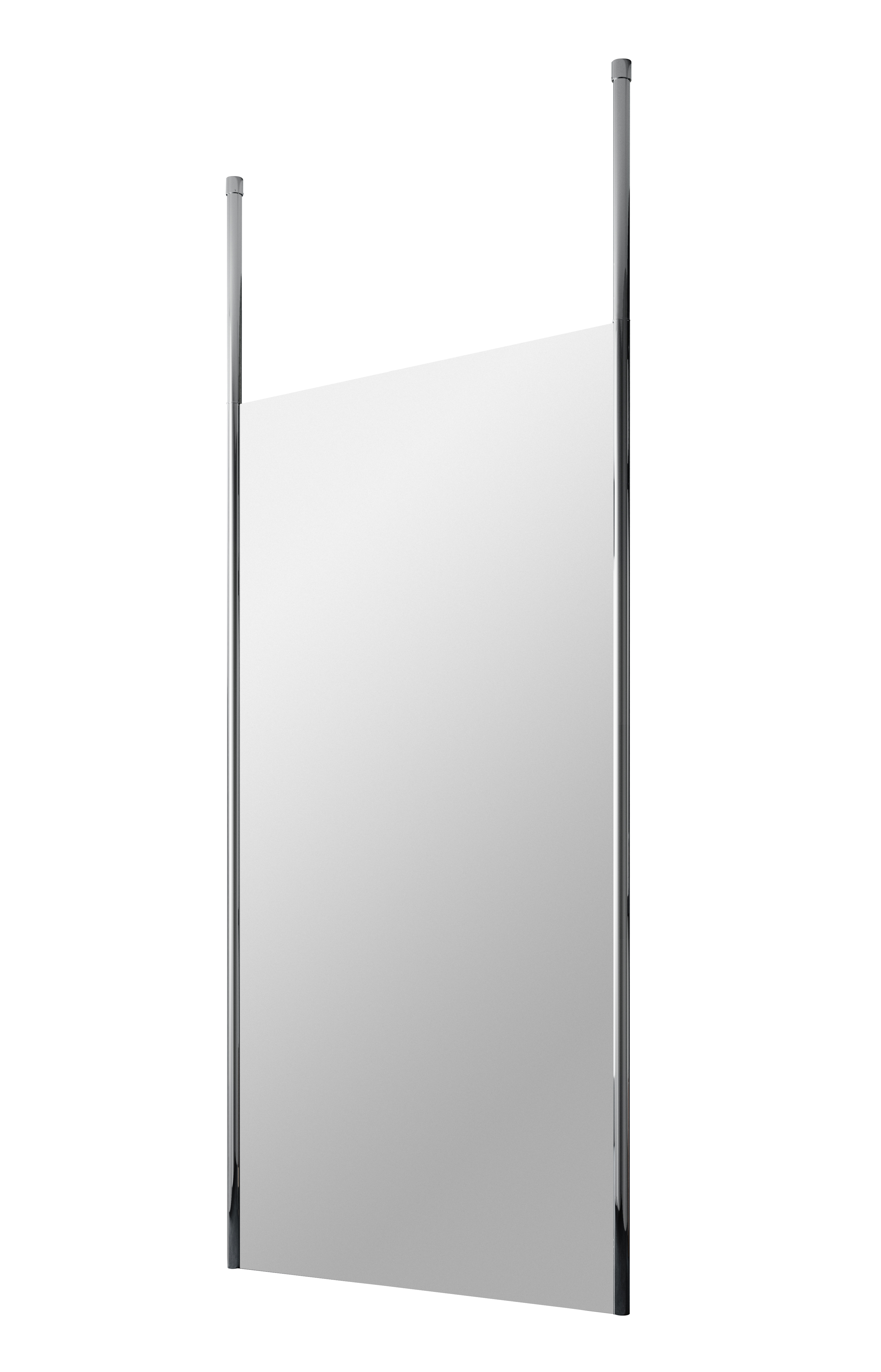 Hudson Reed Wetroom Screen Chrome 1100mm with Ceiling Posts GPCP11