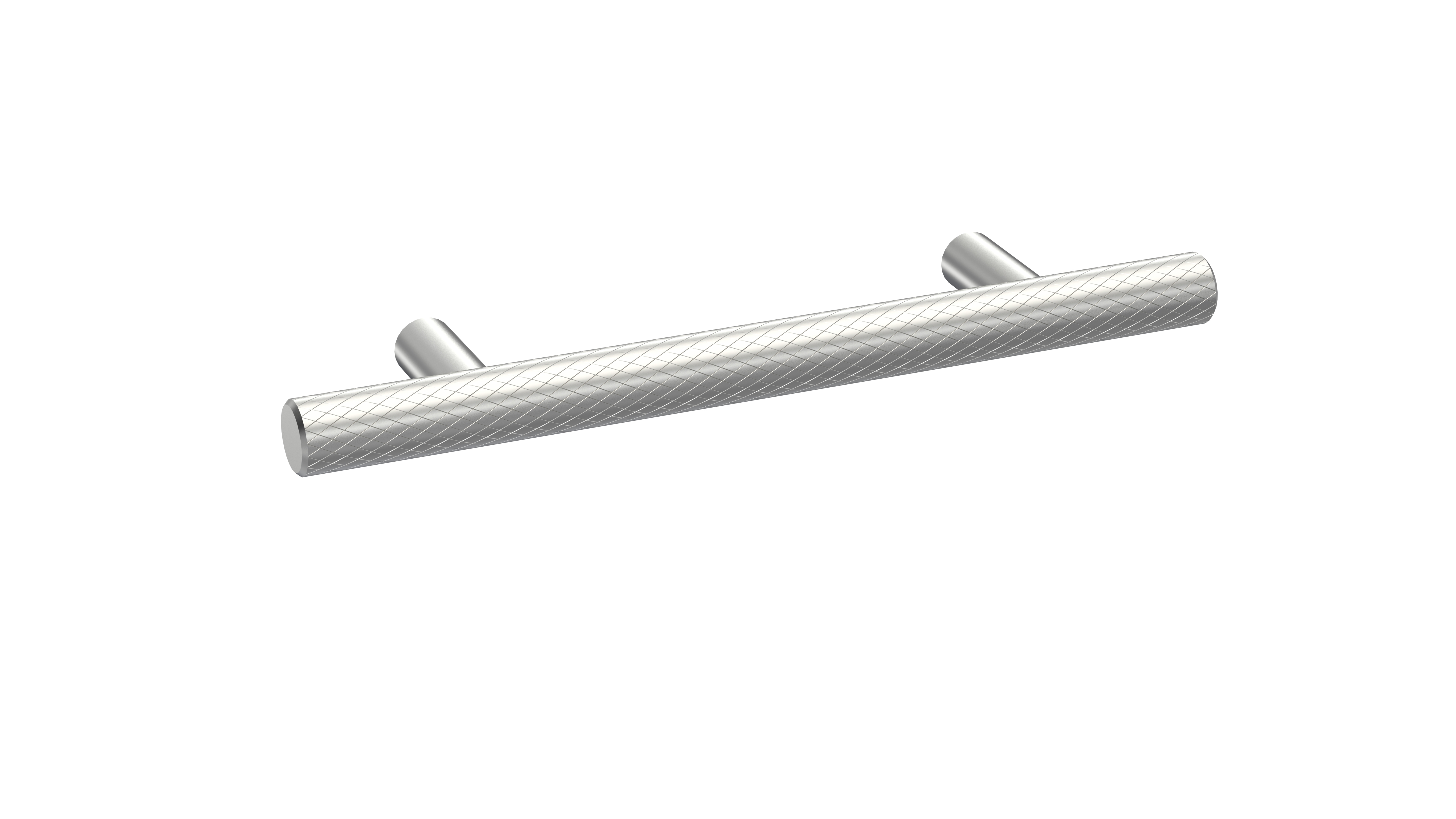 Hudson Reed Nuie Chrome Knurled Bar Handle 96mm H010