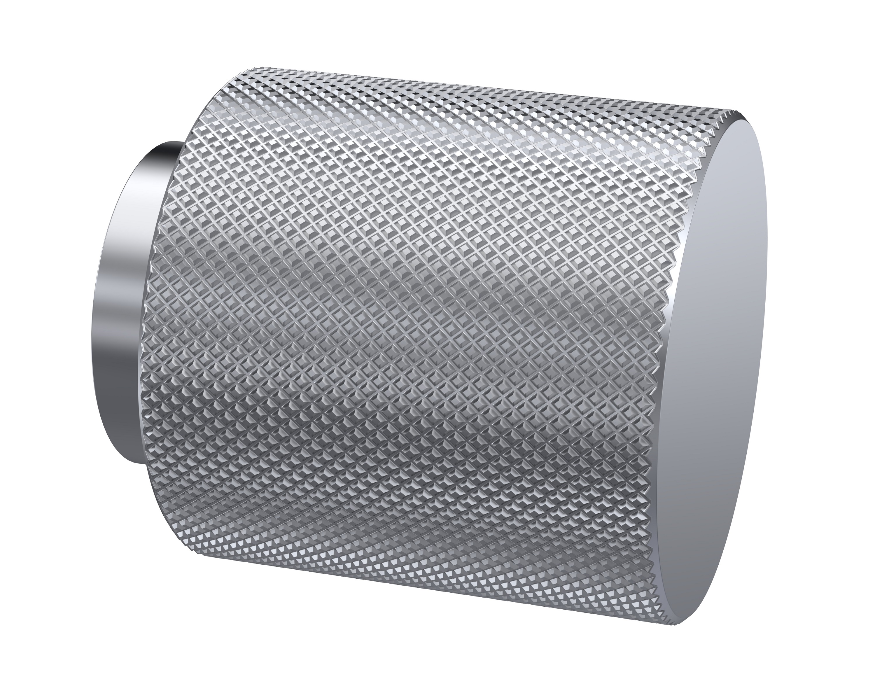 Hudson Reed Nuie Chrome Knurled Round Knob H014