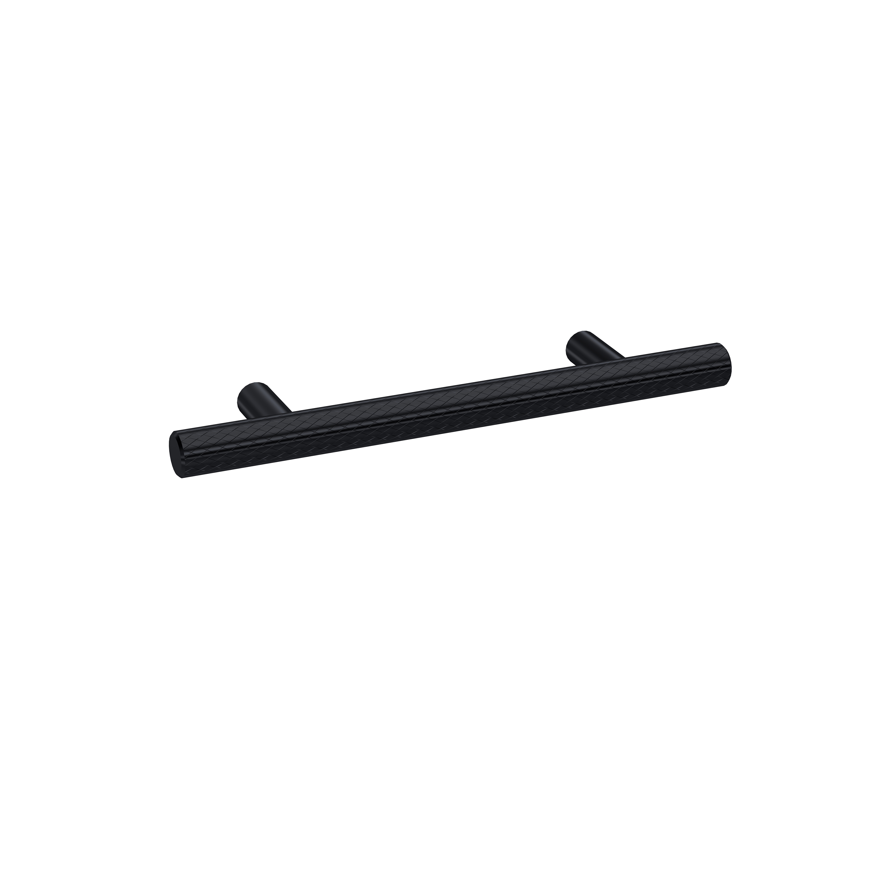 Hudson Reed Nuie Black Knurled Bar Handle 96mm H020
