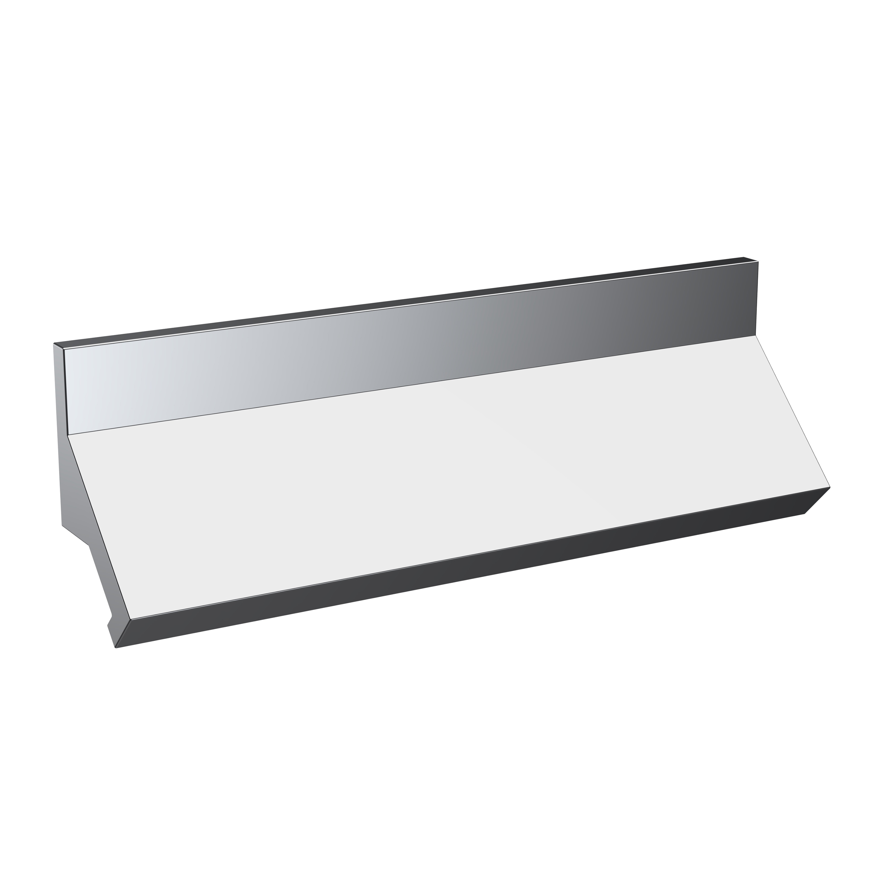 Hudson Reed Nuie Chrome Finger Pull Handle 160mm H107