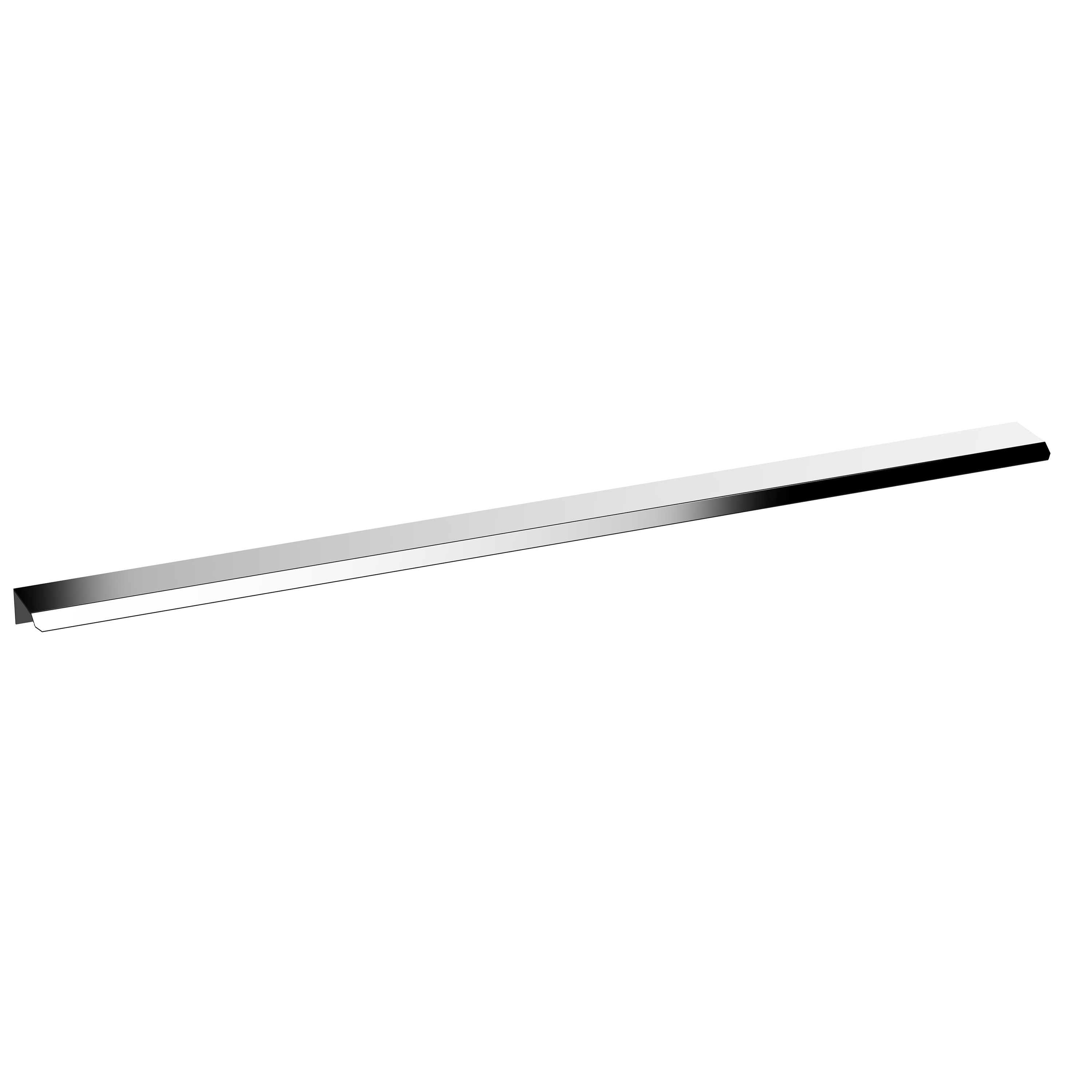 Hudson Reed Nuie Chrome Finger Pull Handle 500mm H126