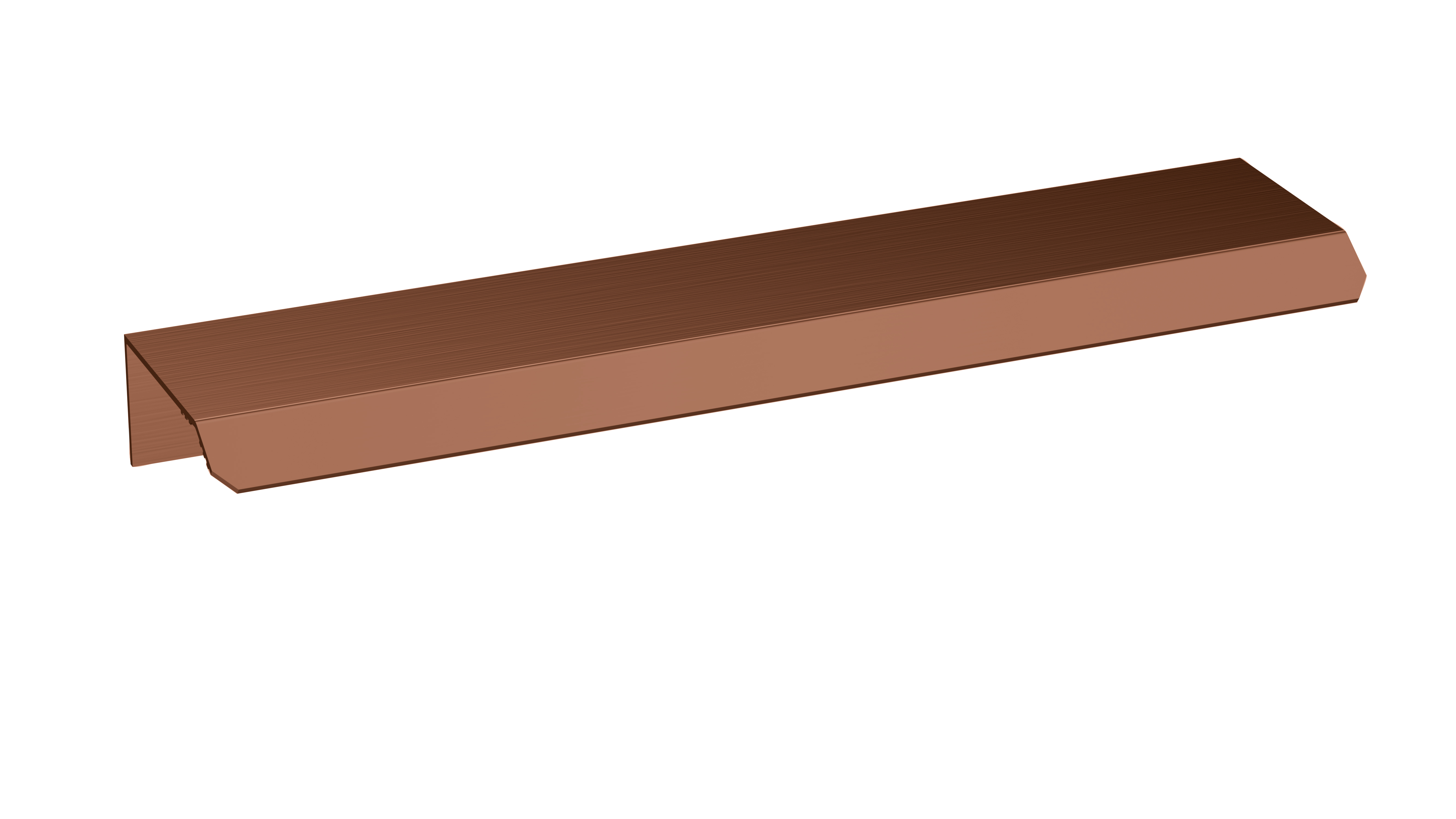 Nuie Brushed Bronze 150mm Finger Pull Handle H1524