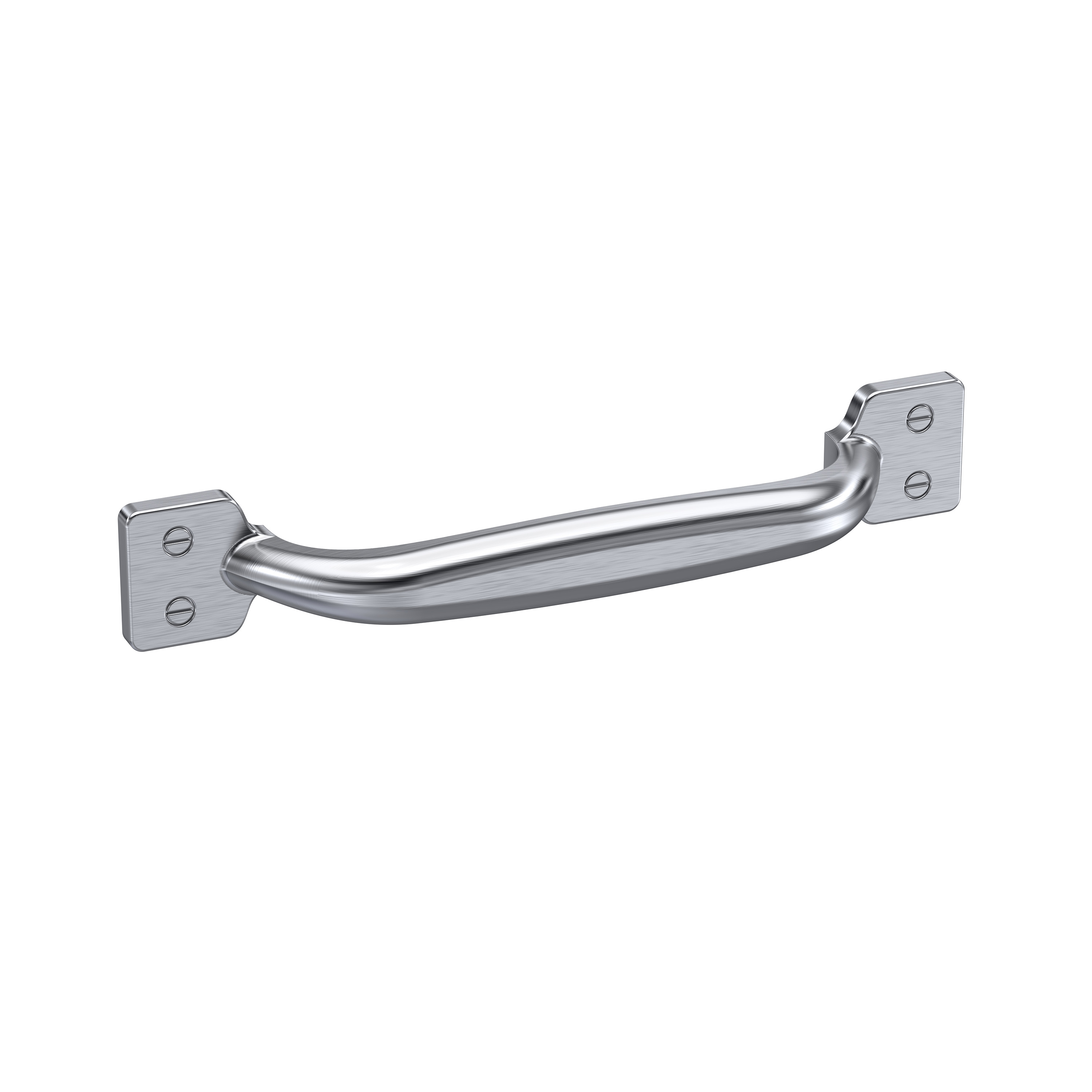 Hudson Reed Nuie Satin Nickel Strap Handle 96mm H183