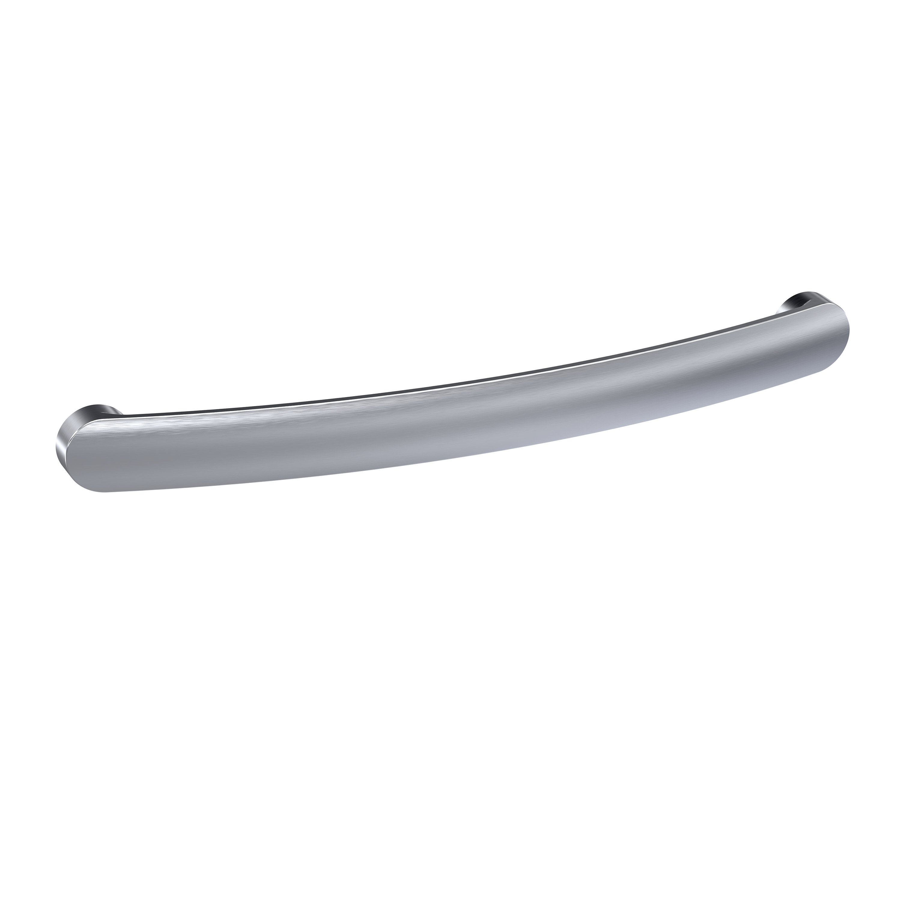 Hudson Reed Nuie Satin Nickel D Handle 192mm H184
