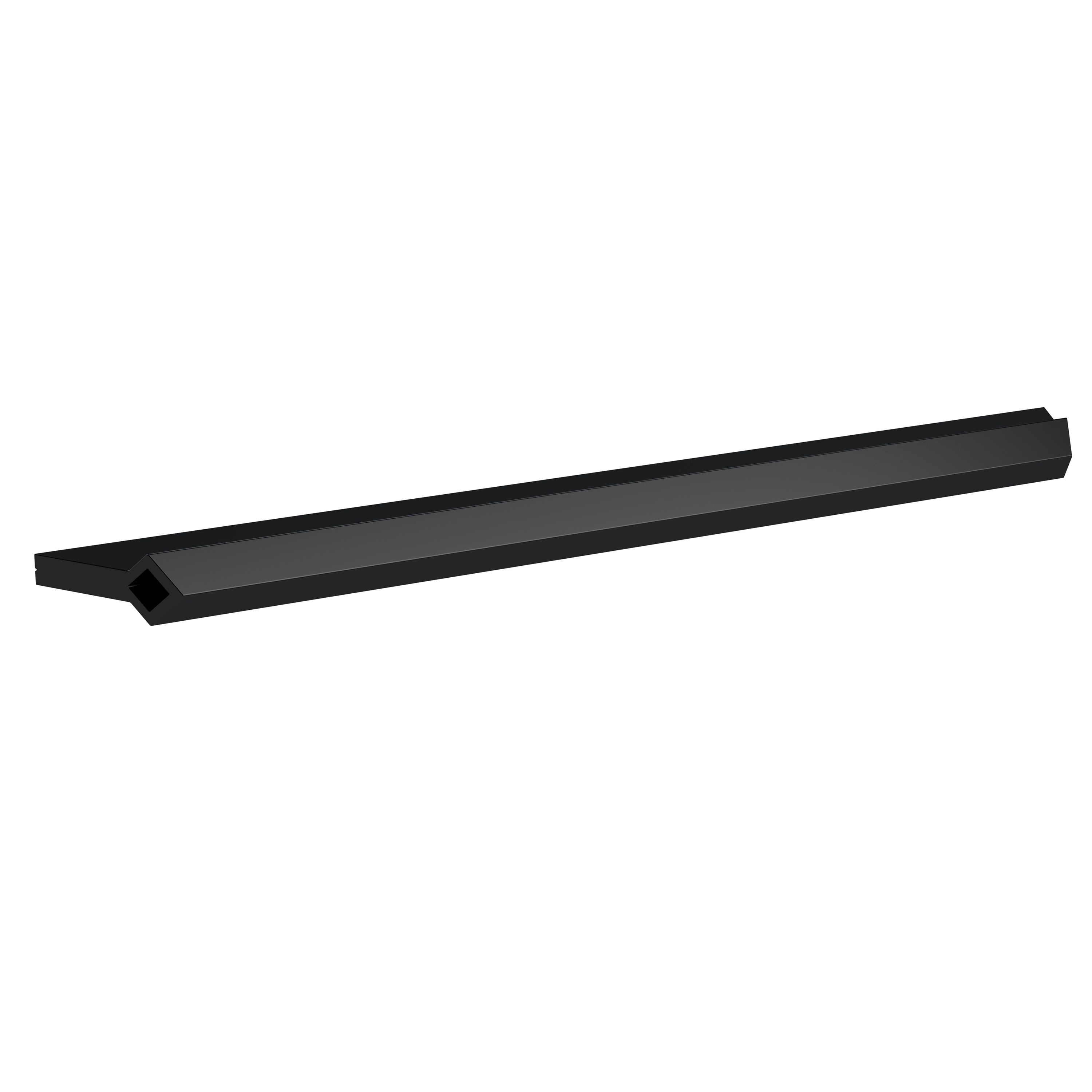 Hudson Reed Nuie Black Profile Handle 224mm H202
