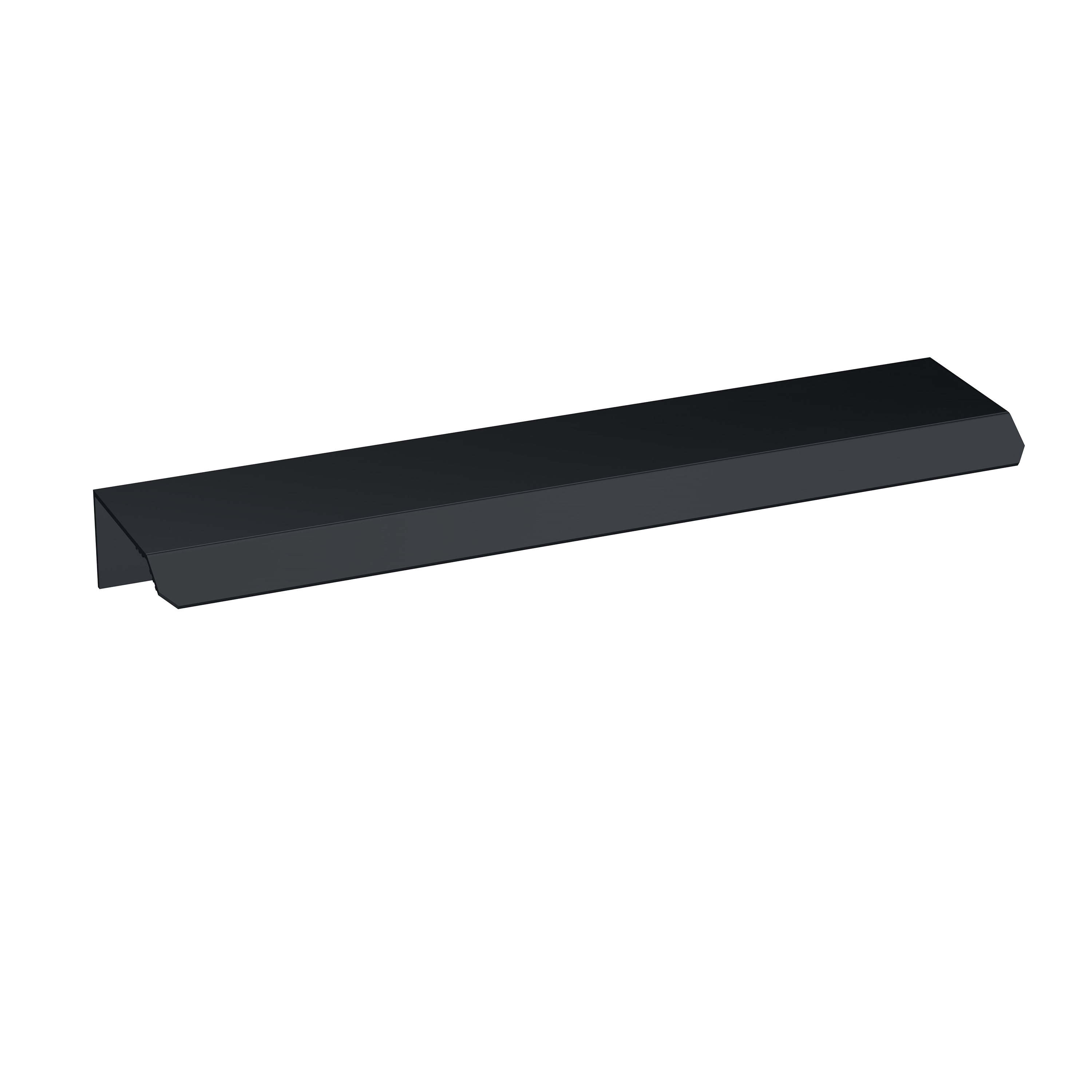 Hudson Reed Nuie Black Finger Pull Handle 150mm H224