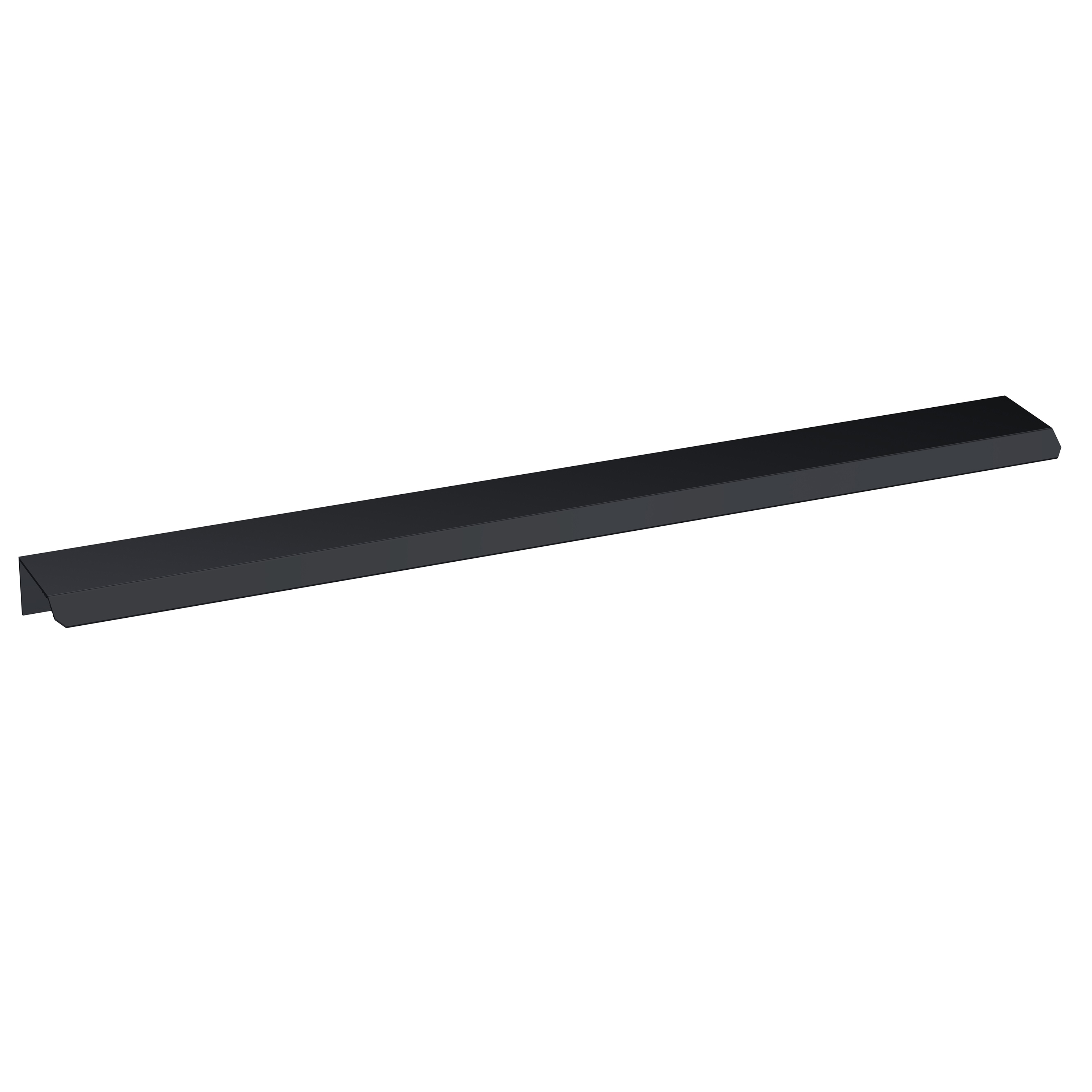 Hudson Reed Nuie Black Finger Pull Handle 300mm H225