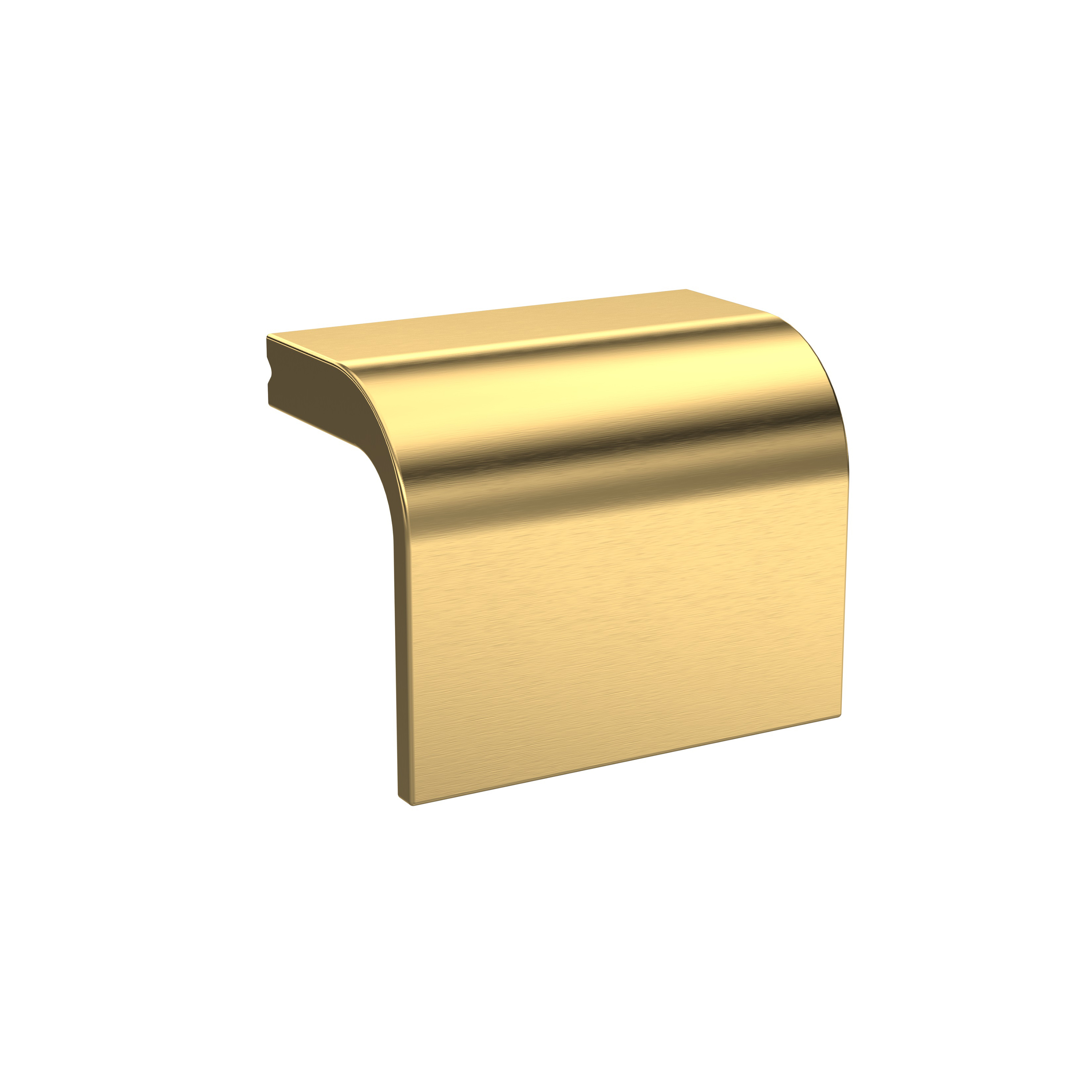 Hudson Reed Nuie Brushed Brass Square Drop Handle H312